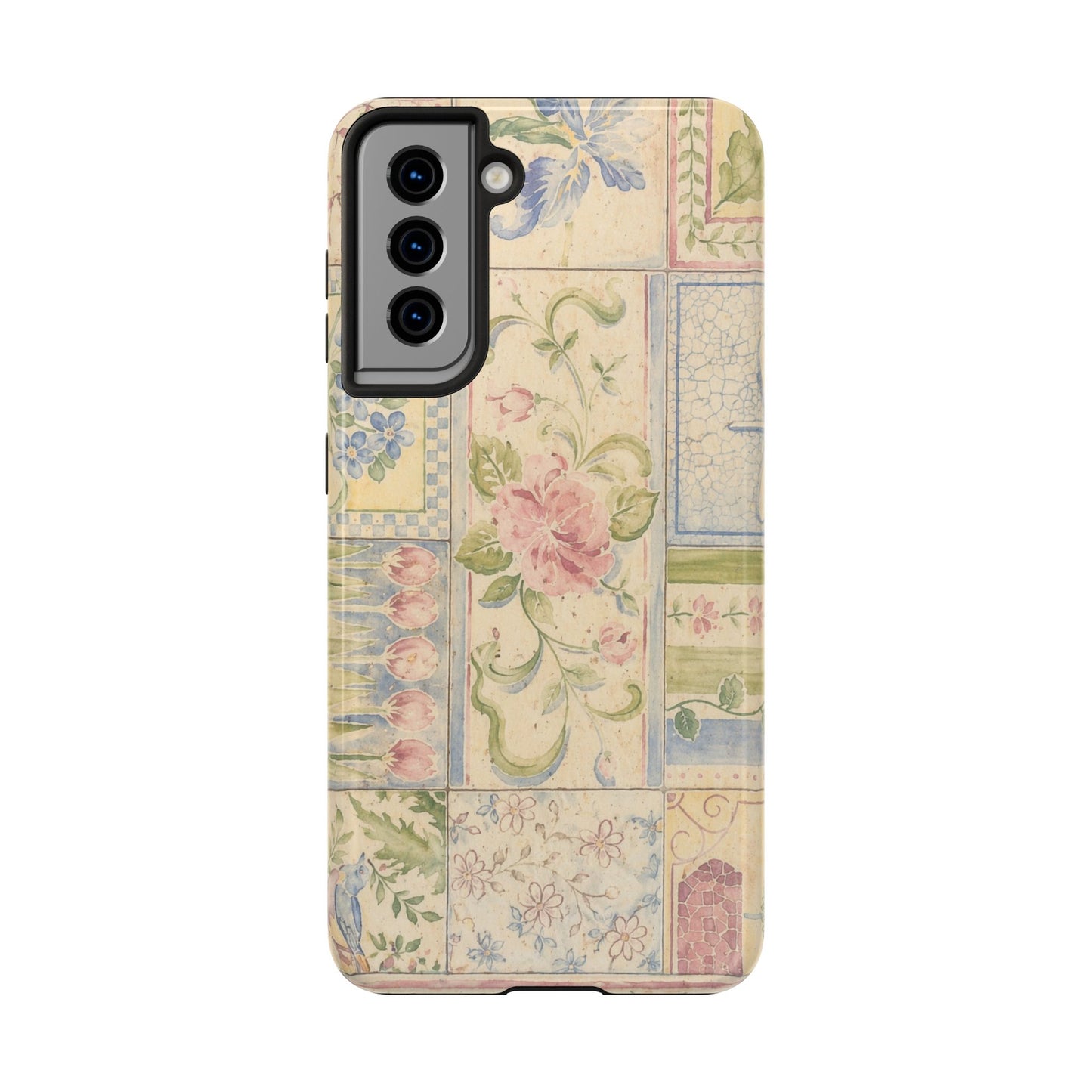 Floral Patchwork - Protective Phone Case
