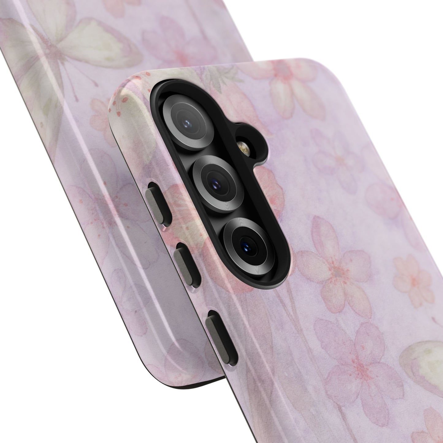 Lilac Butterfly - Protective Phone Case