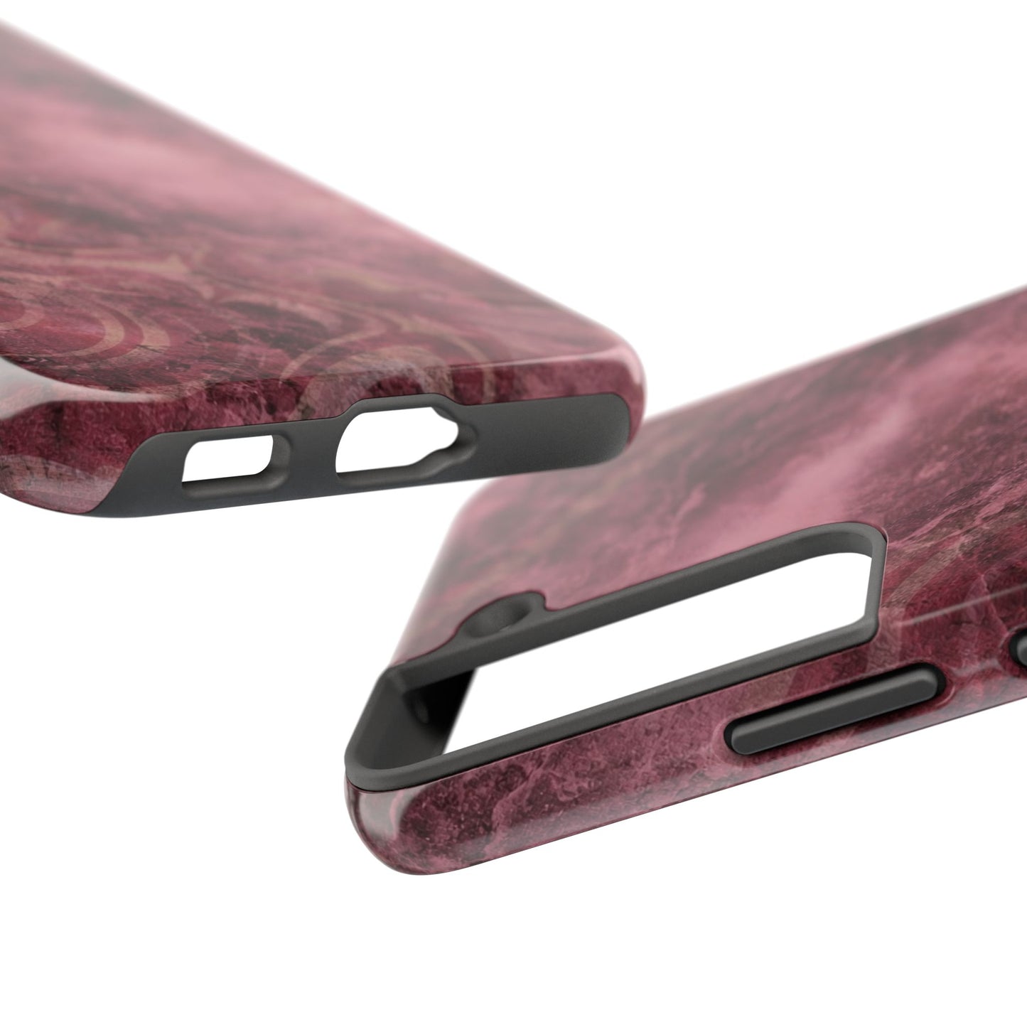 Marble Magenta - Protective Phone Case