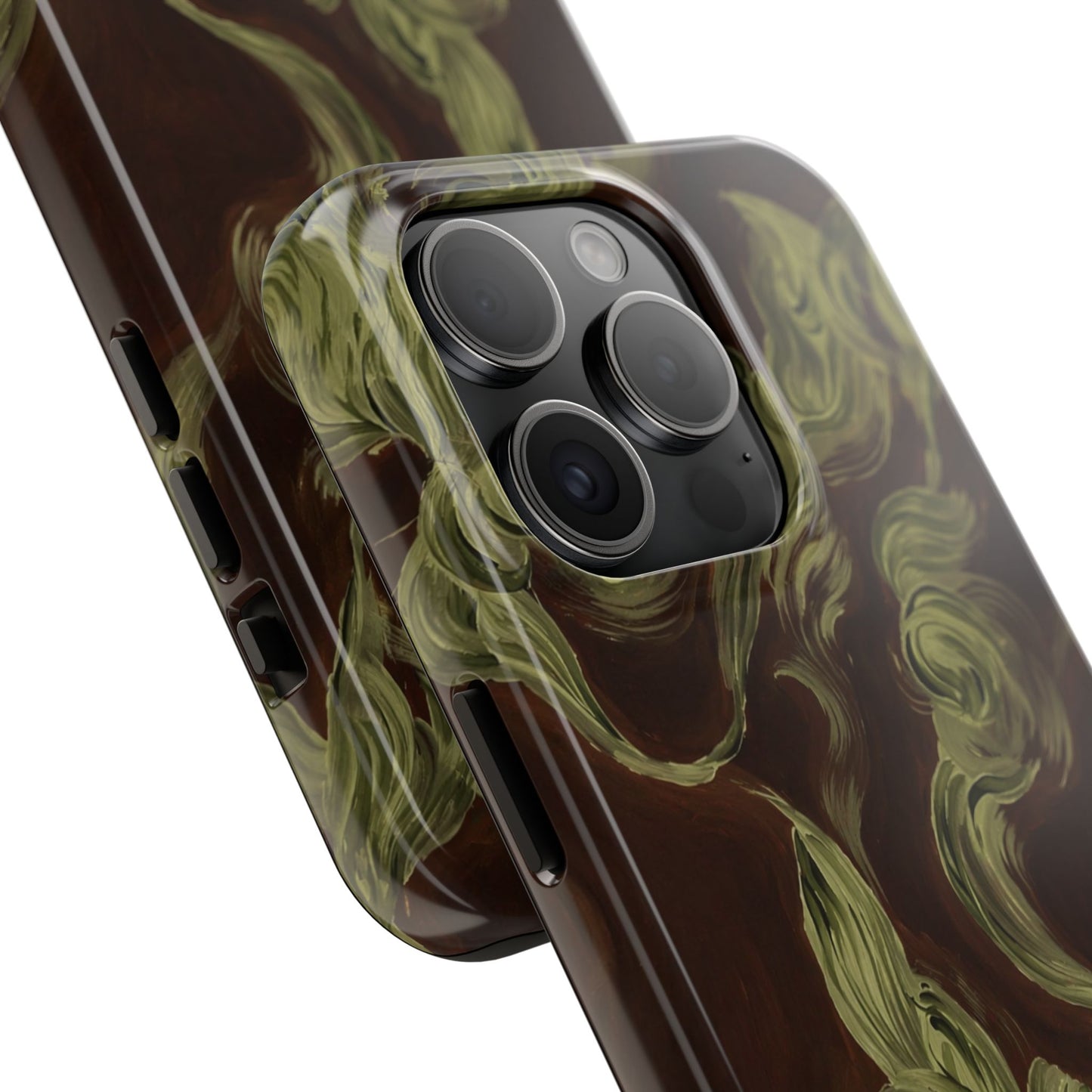 Magnolia Stained Glass - Protective Phone Case