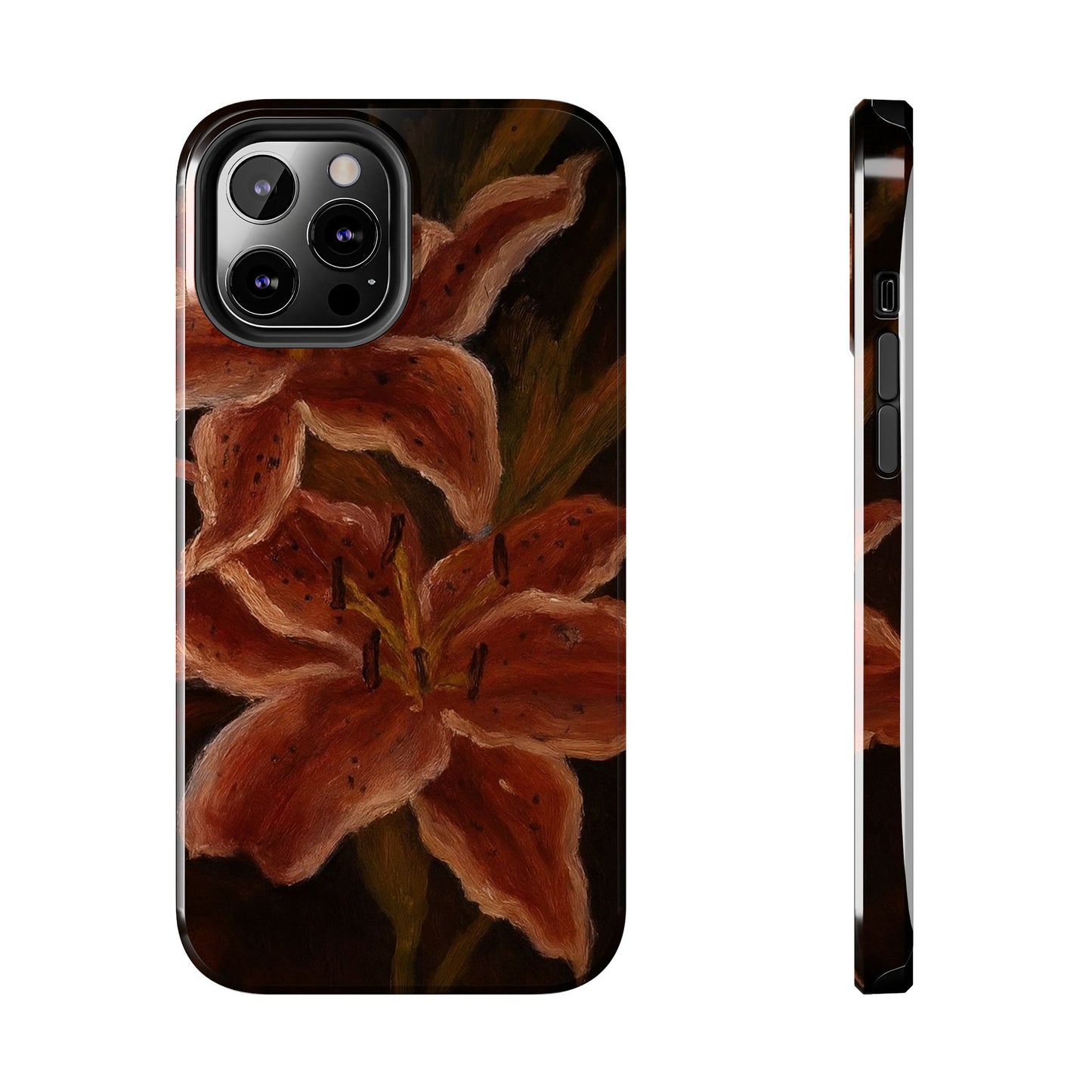 Midnight Bloom - Protective Phone Case