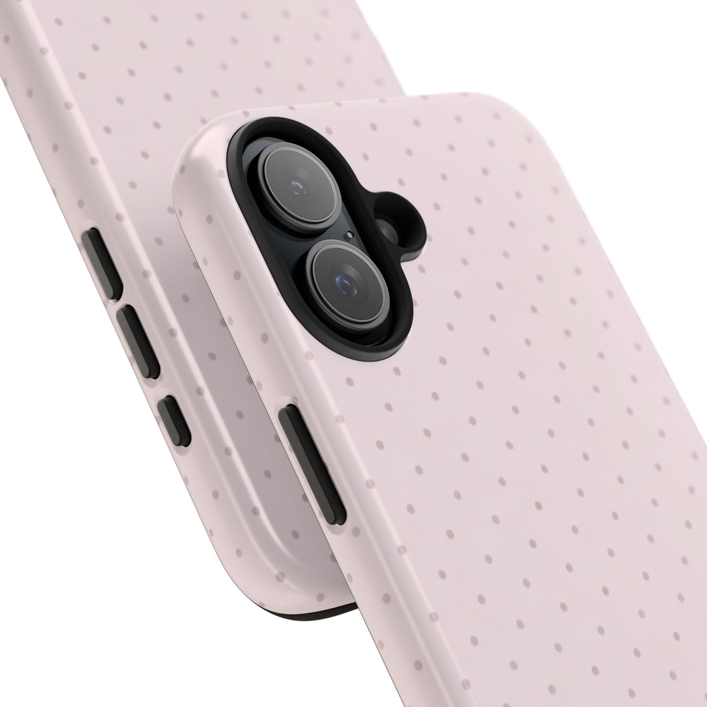 Blush Pink Polka Dot - Protective Phone Case