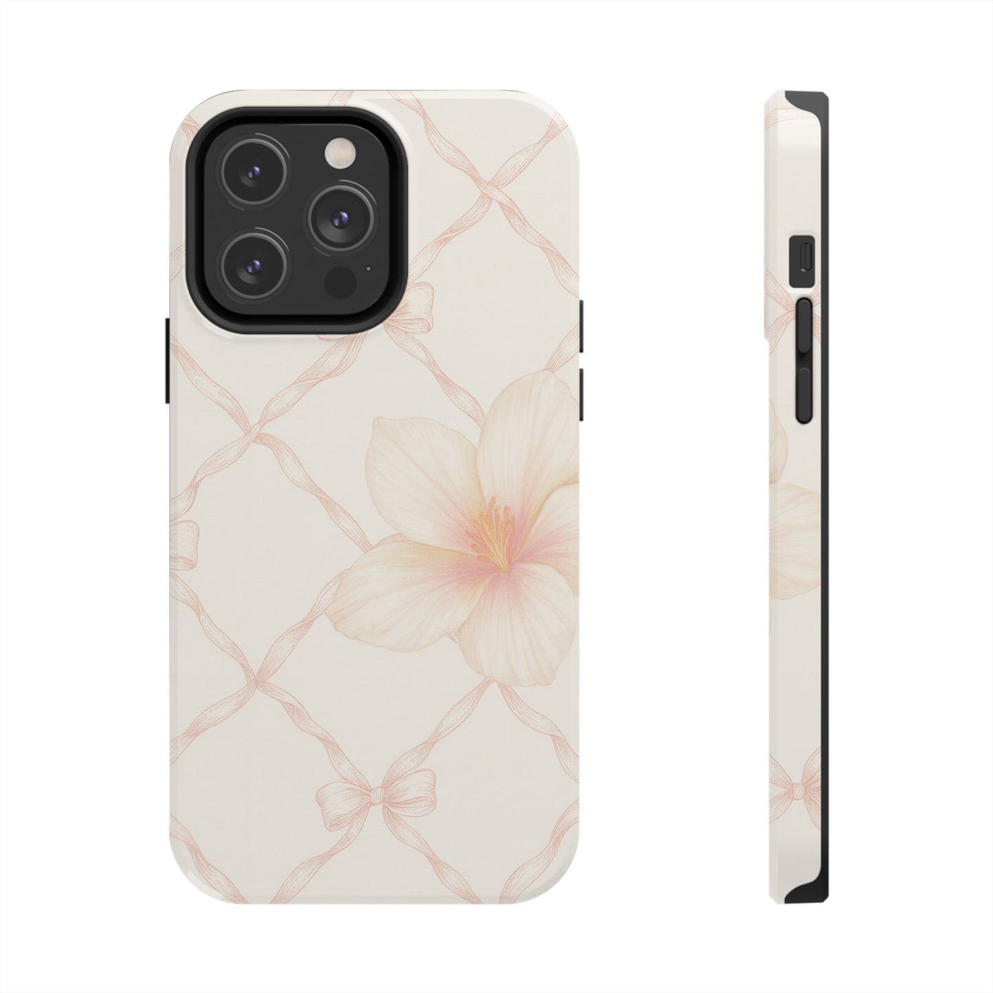 Bows and Botanical - Protective Phone Case