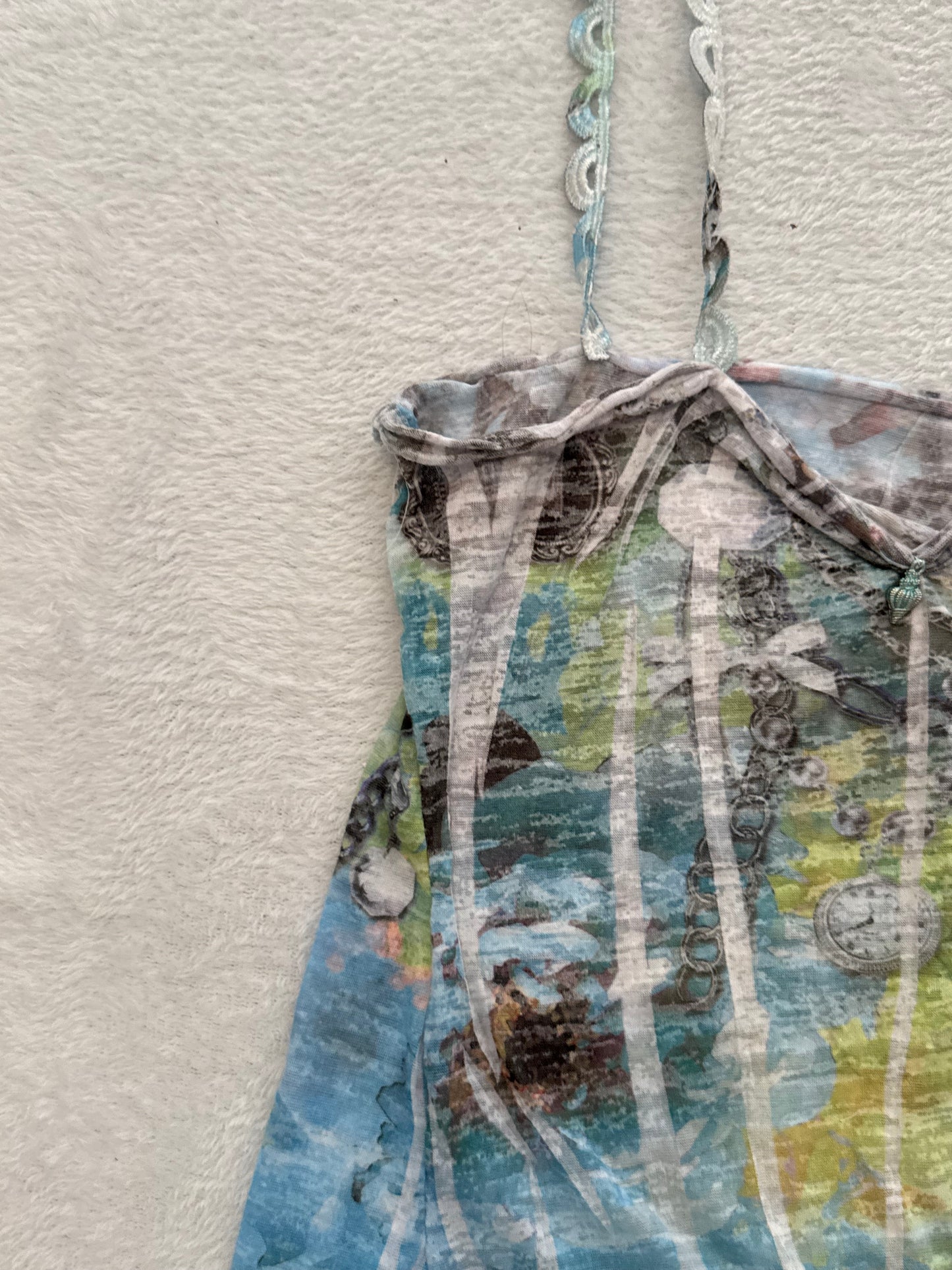 Pretty Boho Cami with Shell