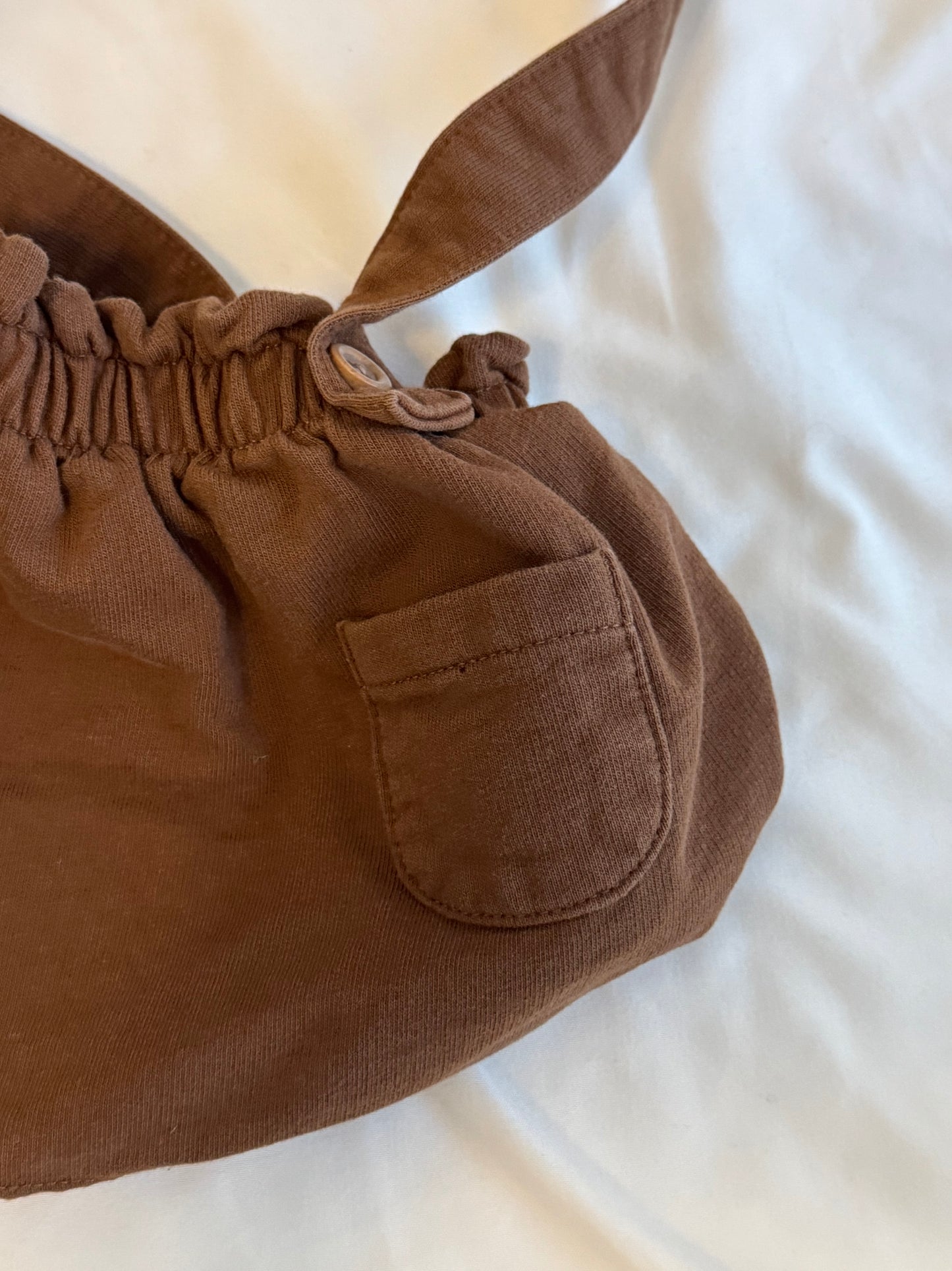 Y2K Brown Bag with Pockets