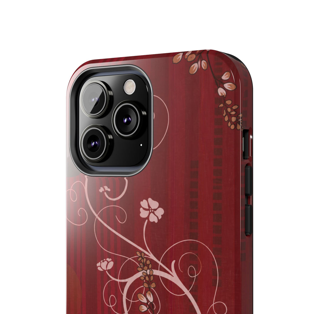 Crimson Bloom - Protective Phone Case