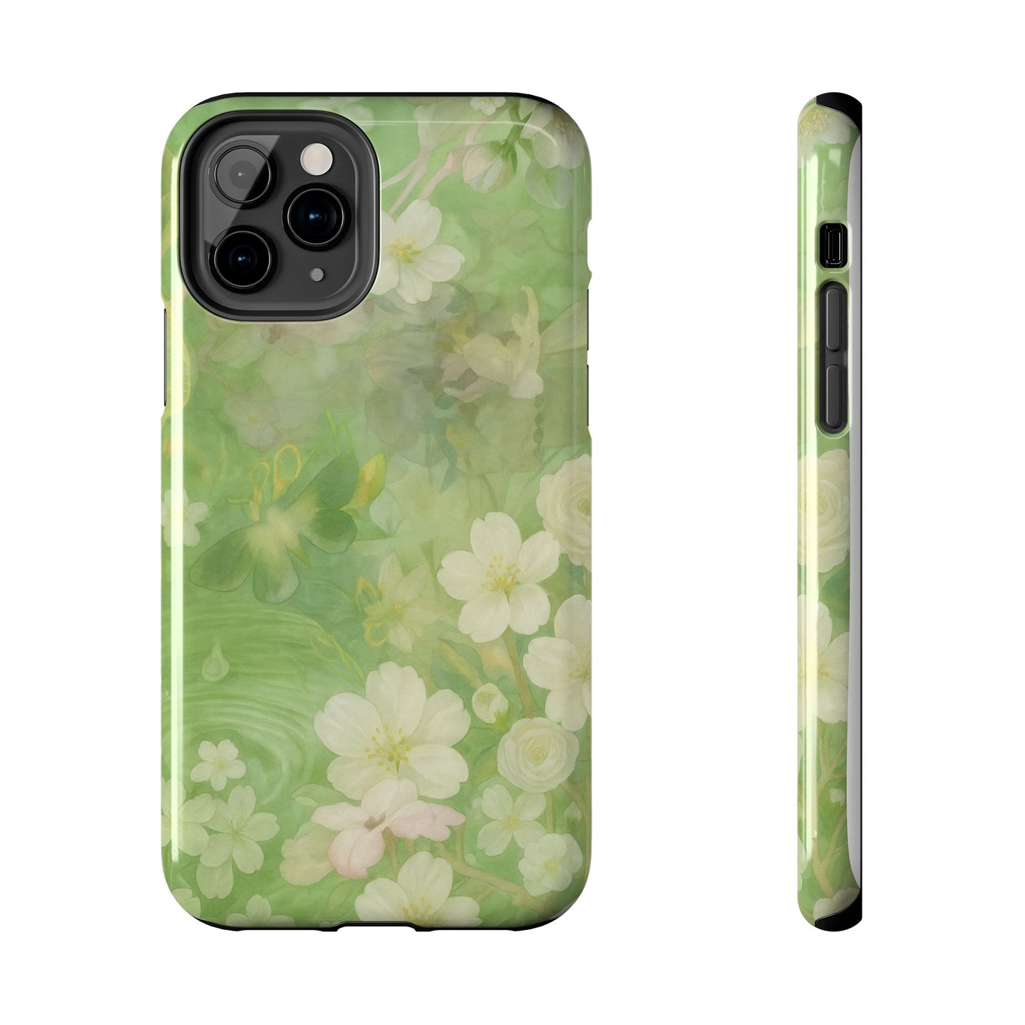 Sage Blossom - Protective Phone Case