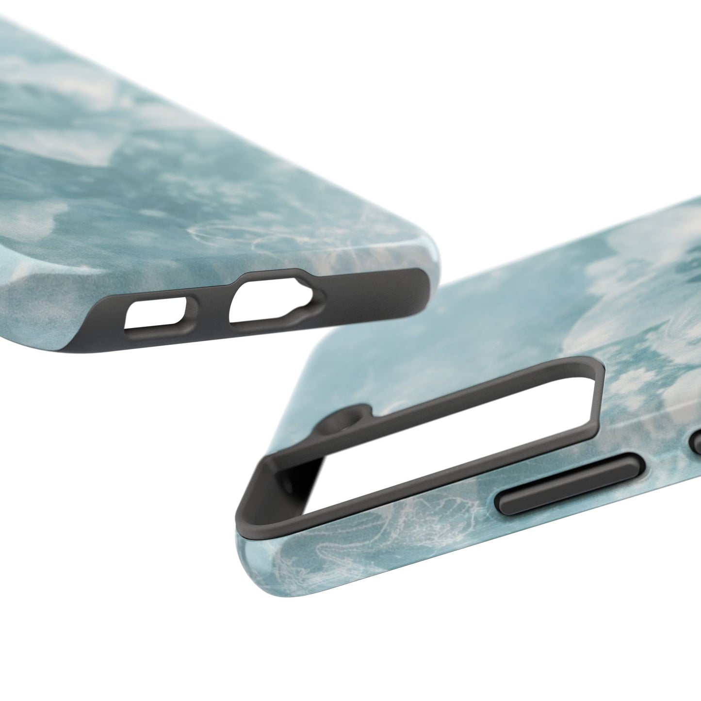 Teal Lily - Protective Phone Case