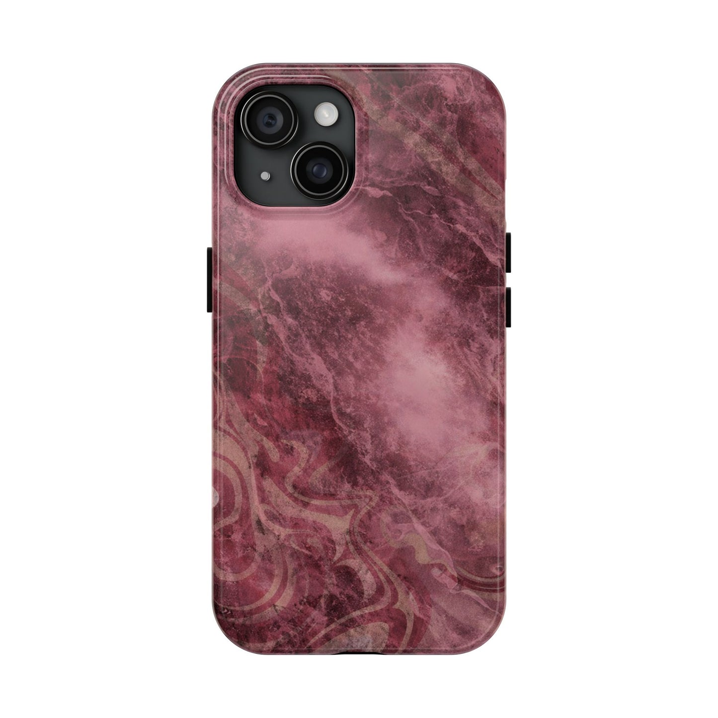 Marble Magenta - Protective Phone Case