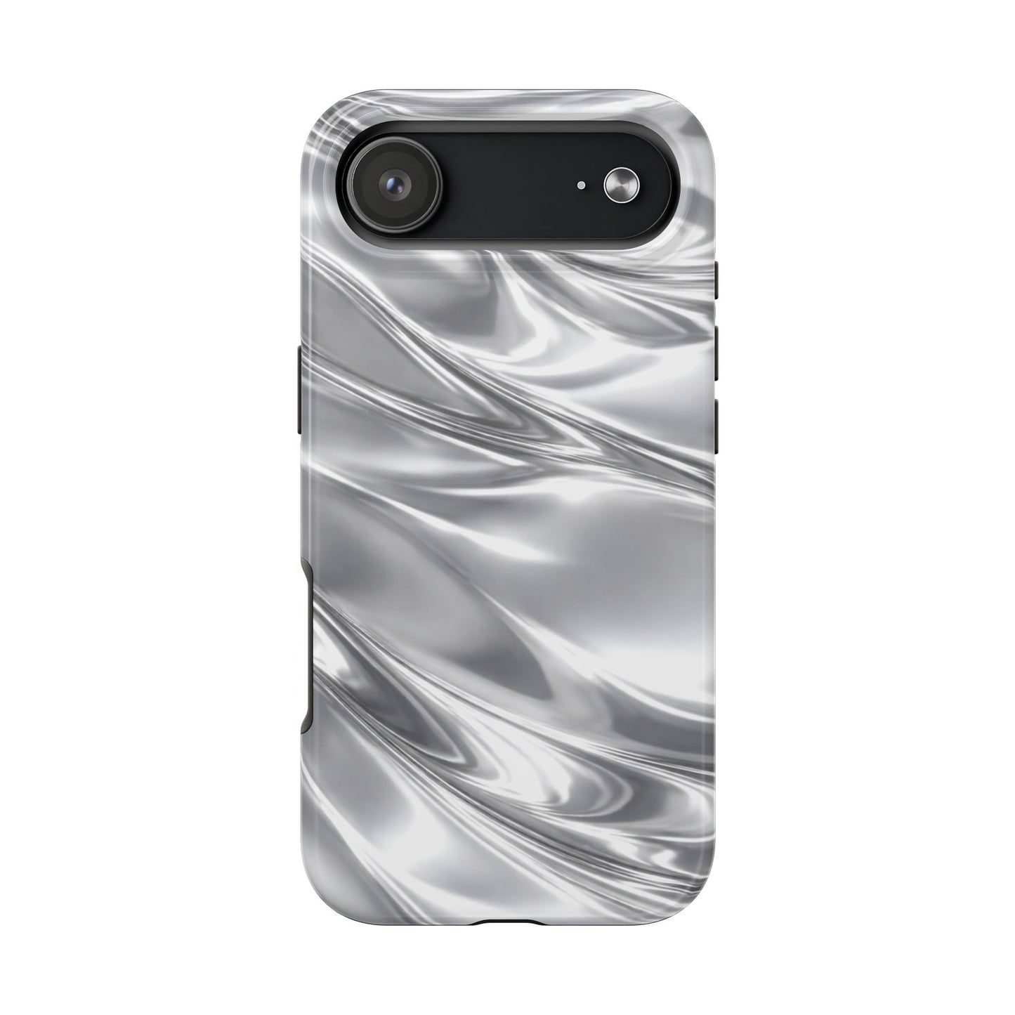 Silver Metallic - Protective Phone Case