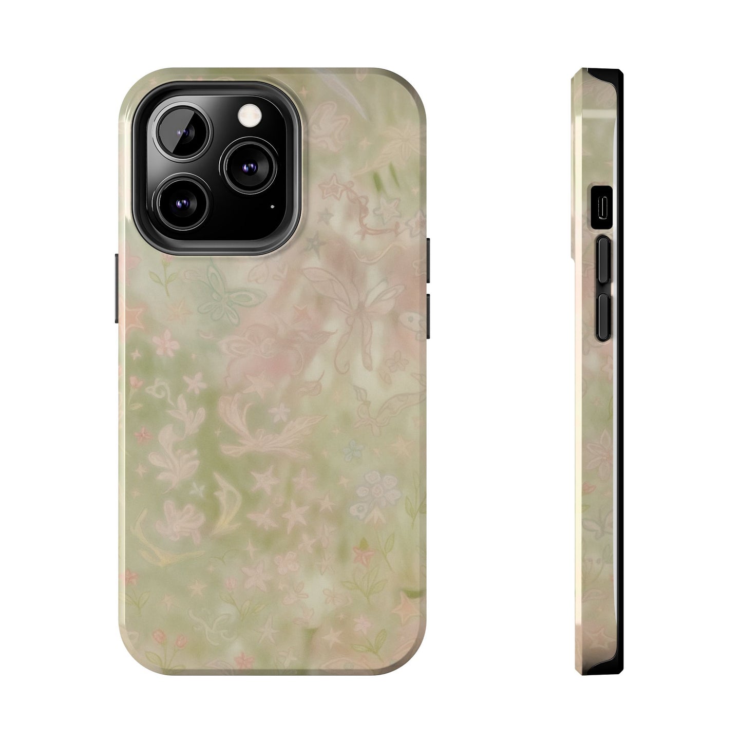 Blush Meadow - Protective Phone Case