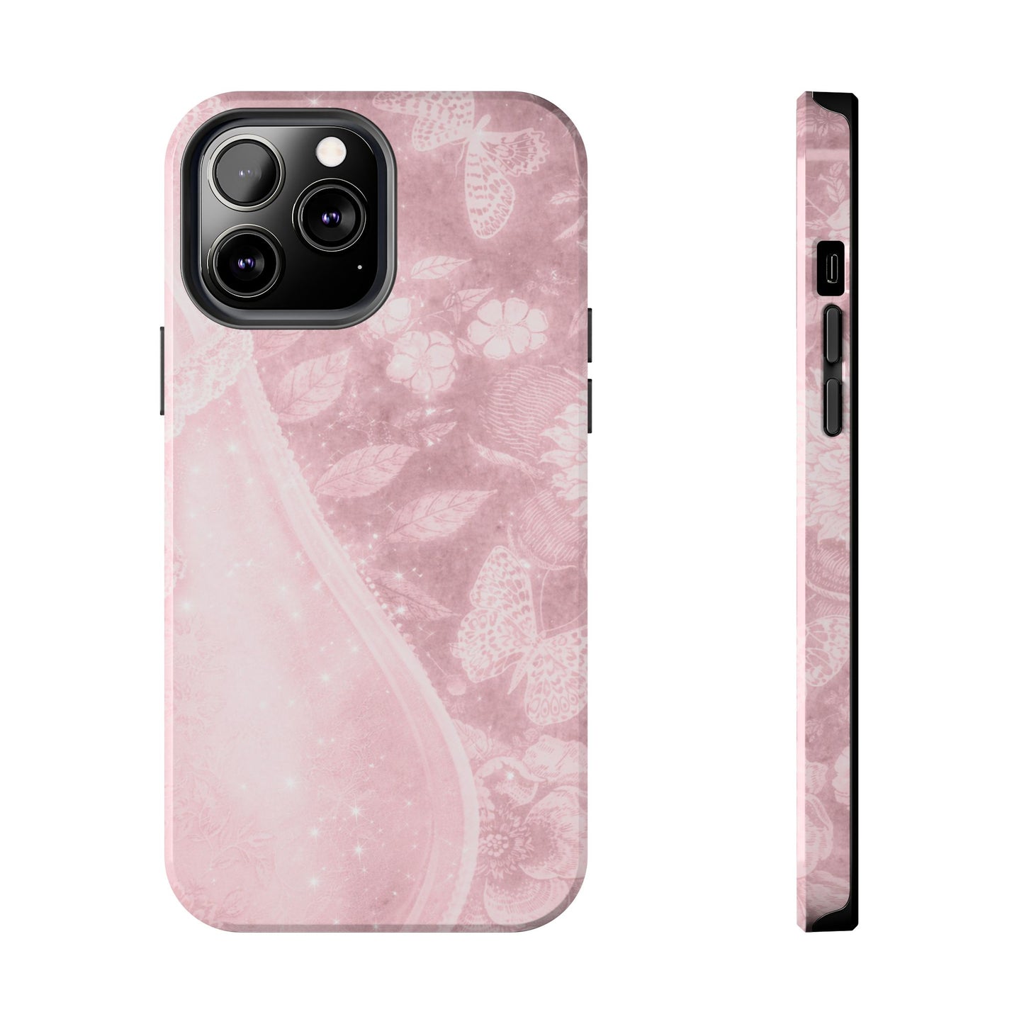 Pink Paisley - Protective Phone Case