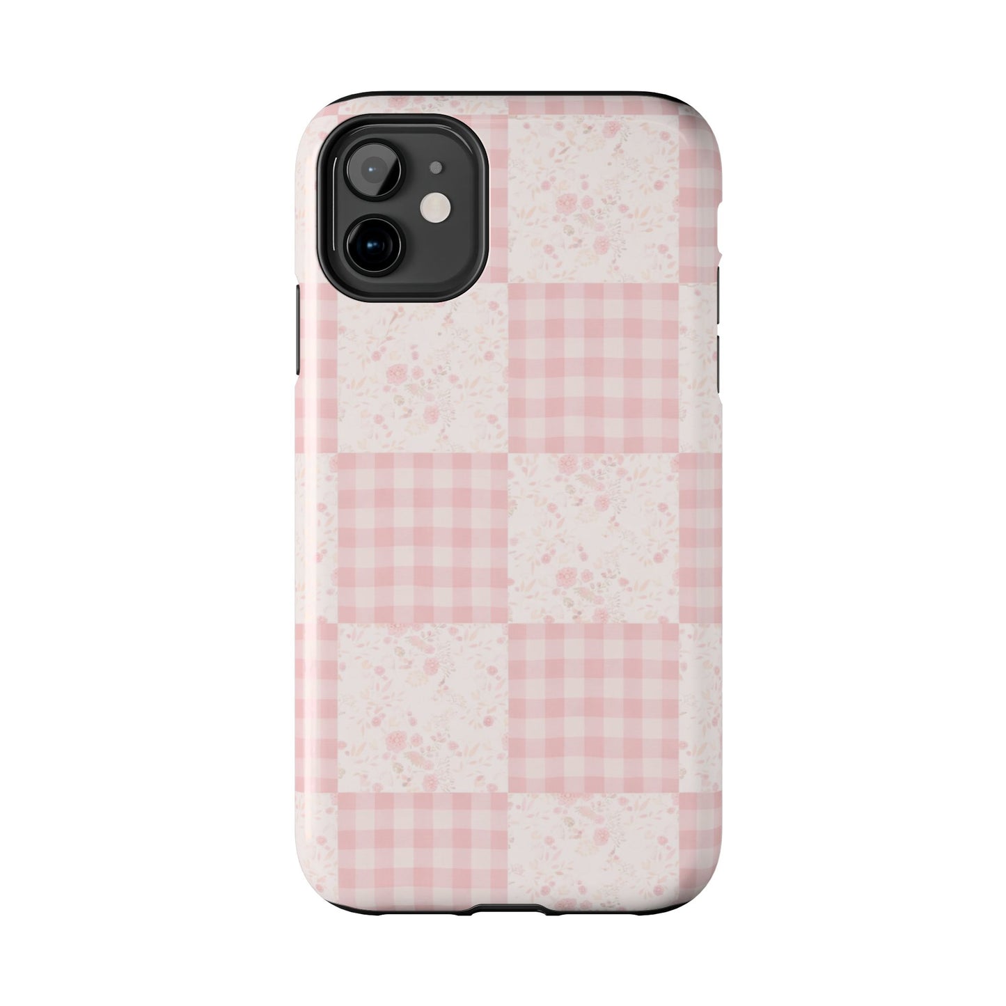 Baby Pink Quilt - Protective Phone Case