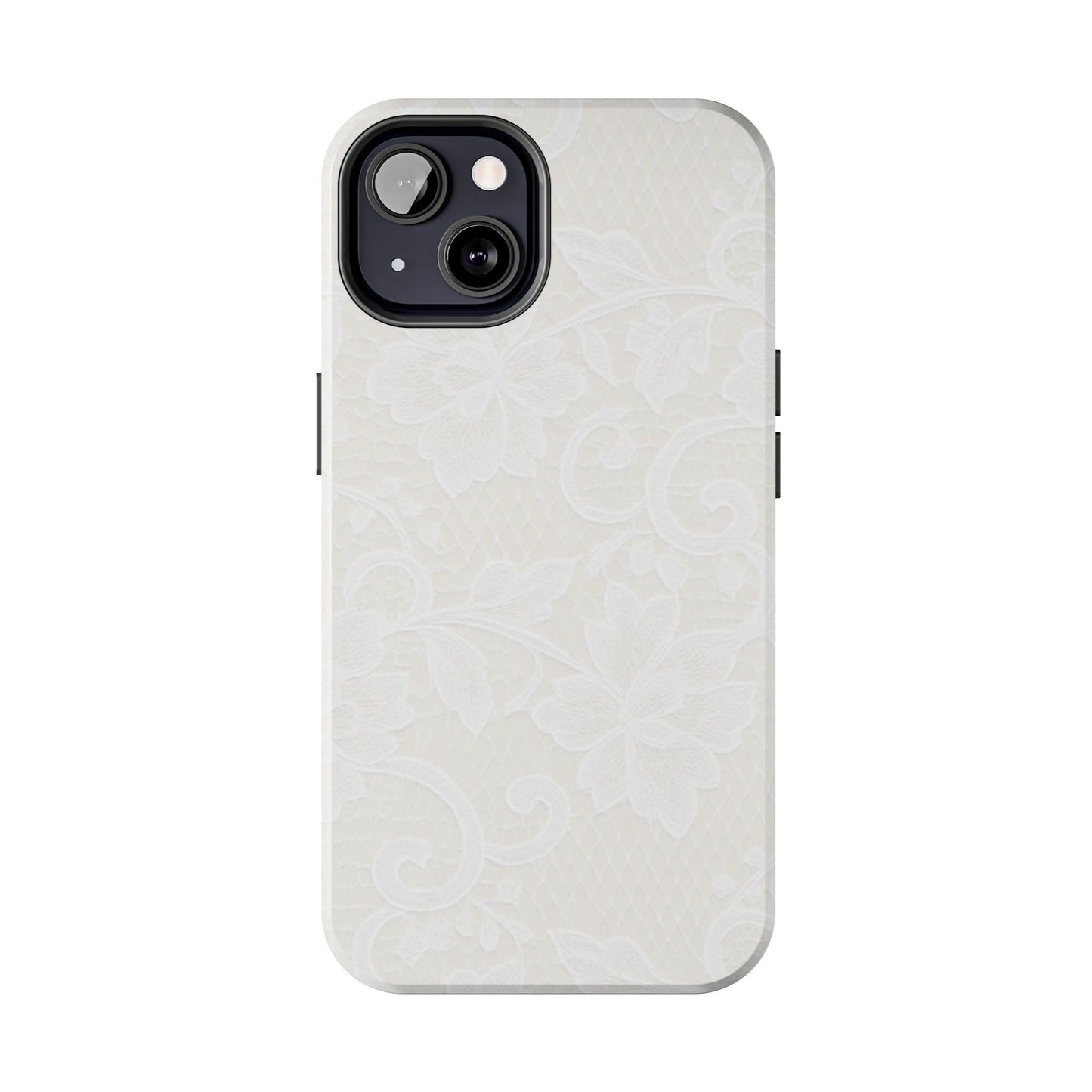White Lace - Protective Phone Case