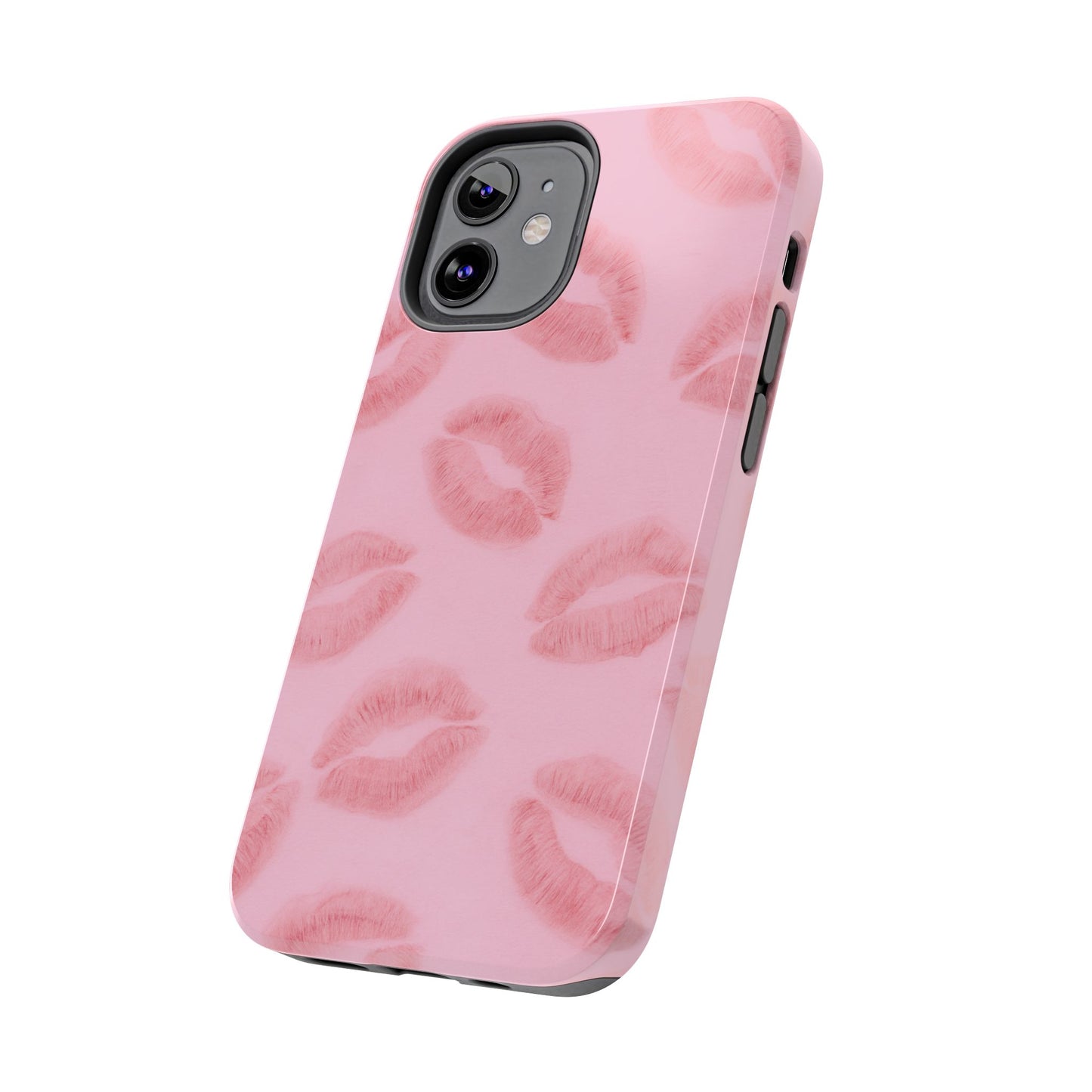 Pink Rosy Kisses - Protective Phone Case