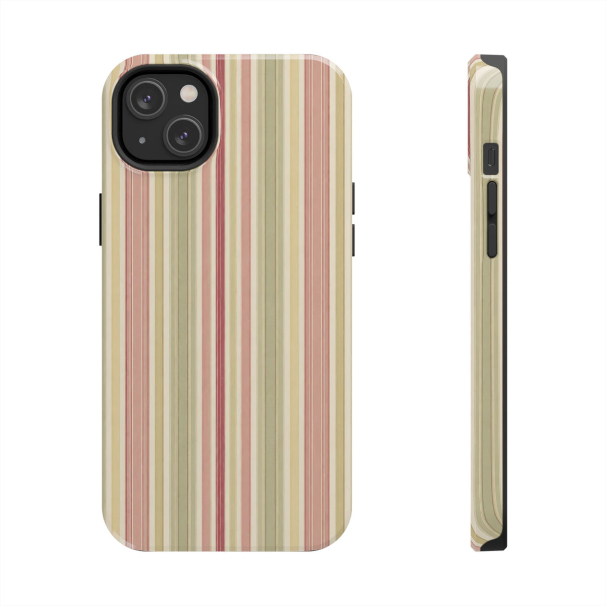 Rosewood Stripe - Protective Phone Case