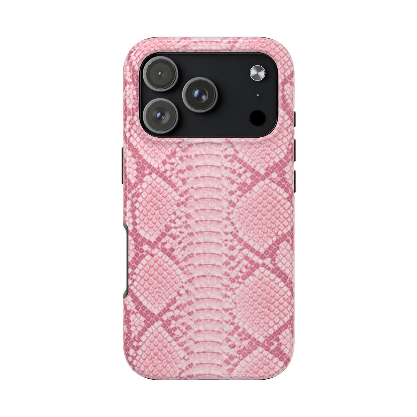 Pink Snake Skin - Protective Phone Case