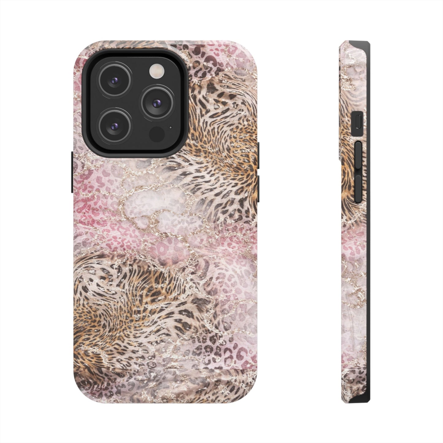 Pink Leopard - Protective Phone Case