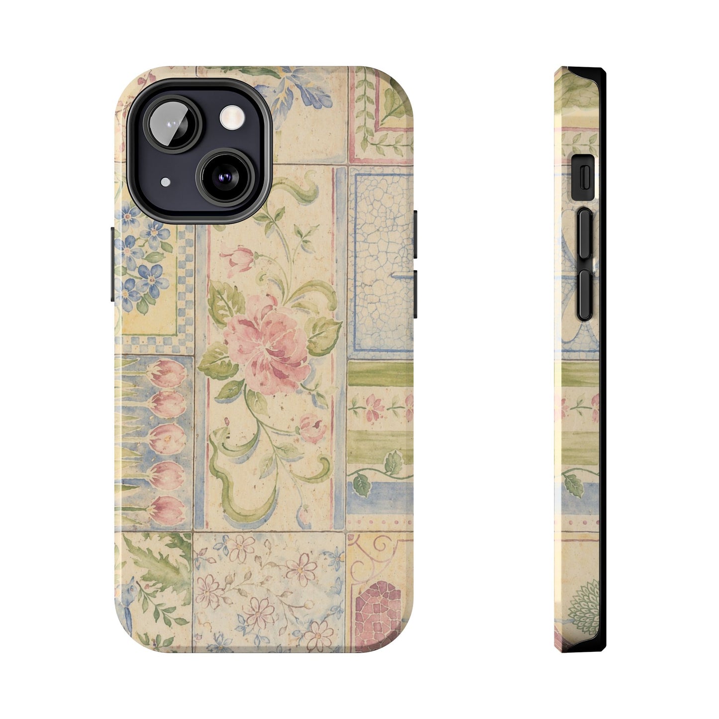 Floral Patchwork - Protective Phone Case