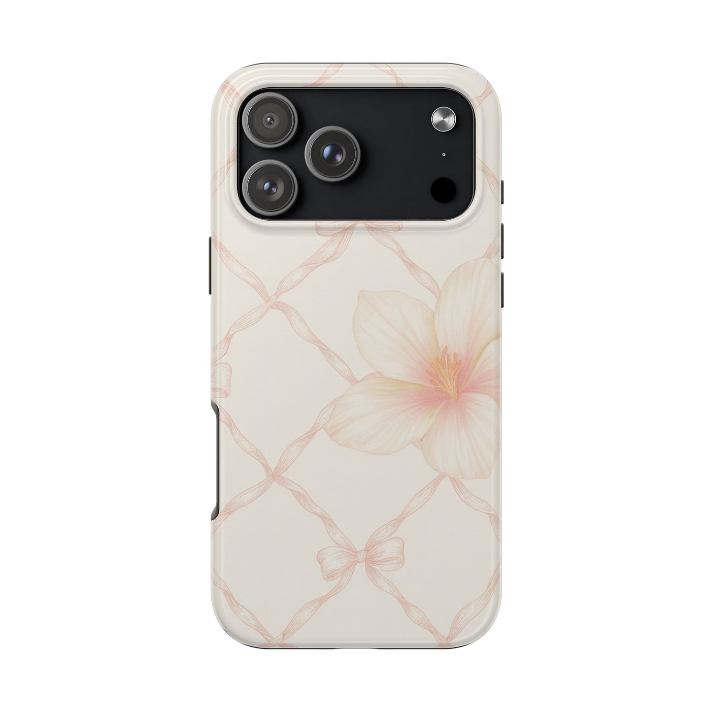 Bows and Botanical - Protective Phone Case