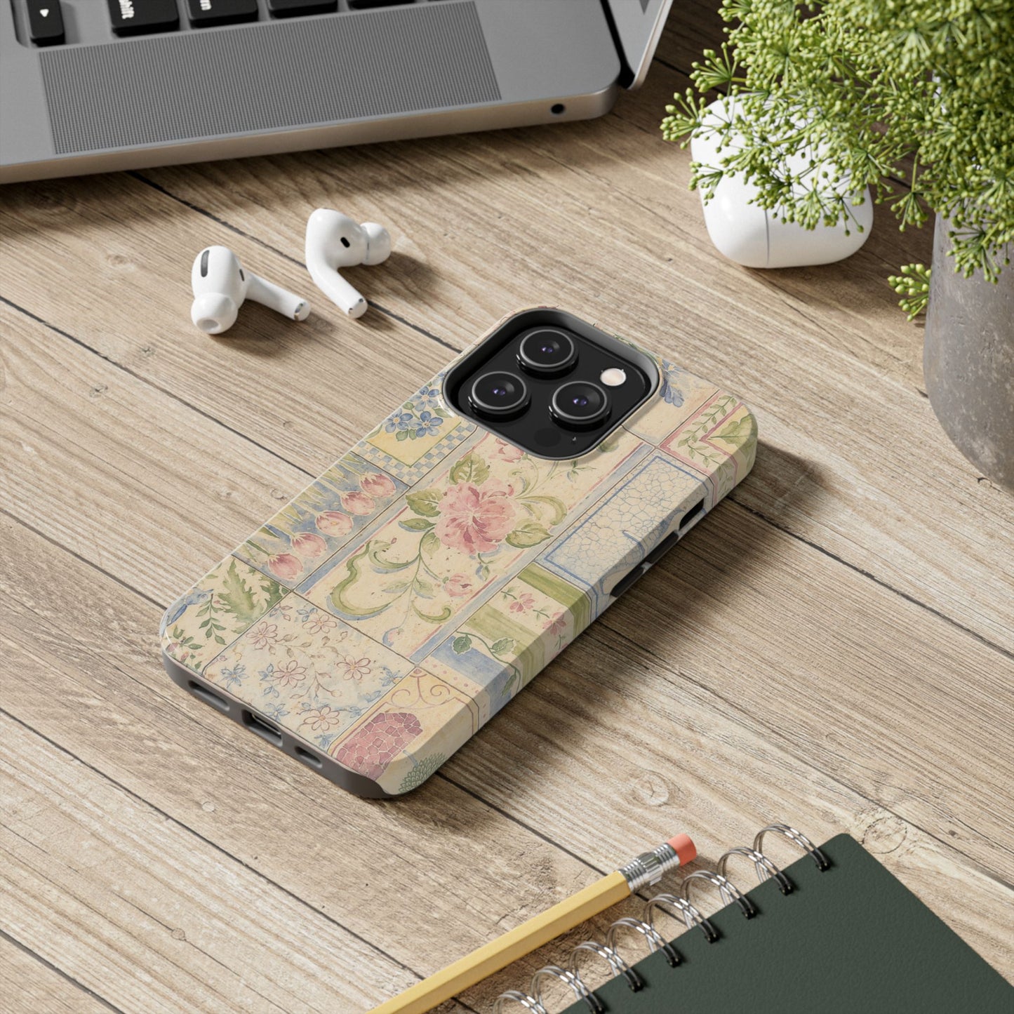 Floral Patchwork - Protective Phone Case