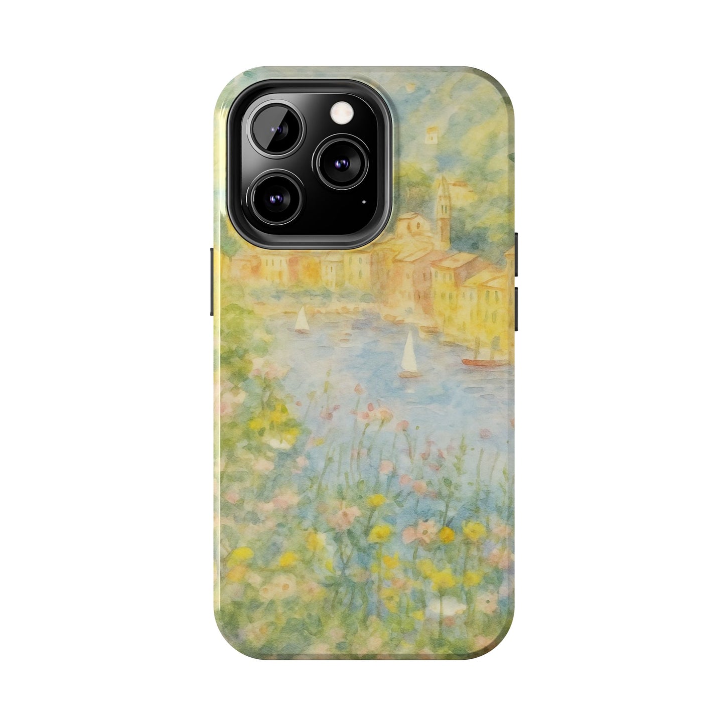 Mediterranean Seaside - Protective Phone Case