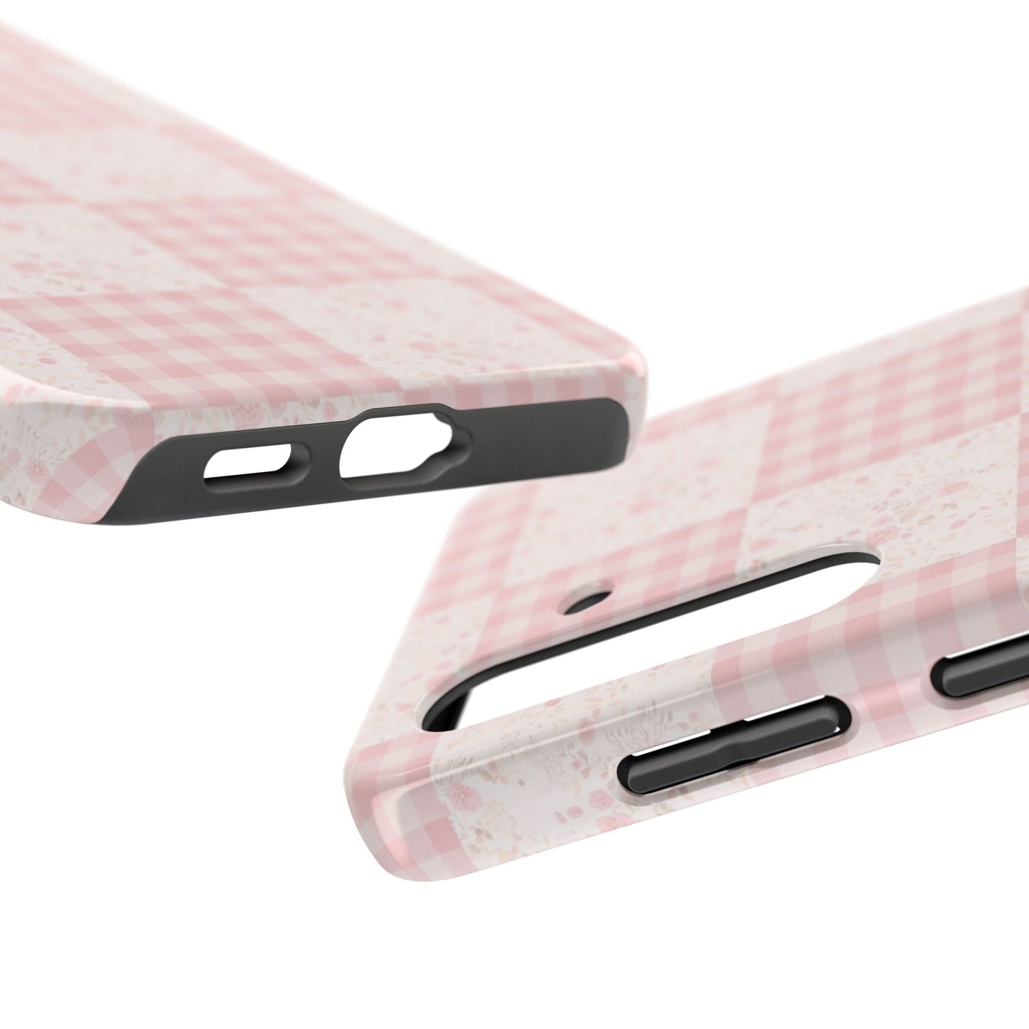 Baby Pink Quilt - Protective Phone Case