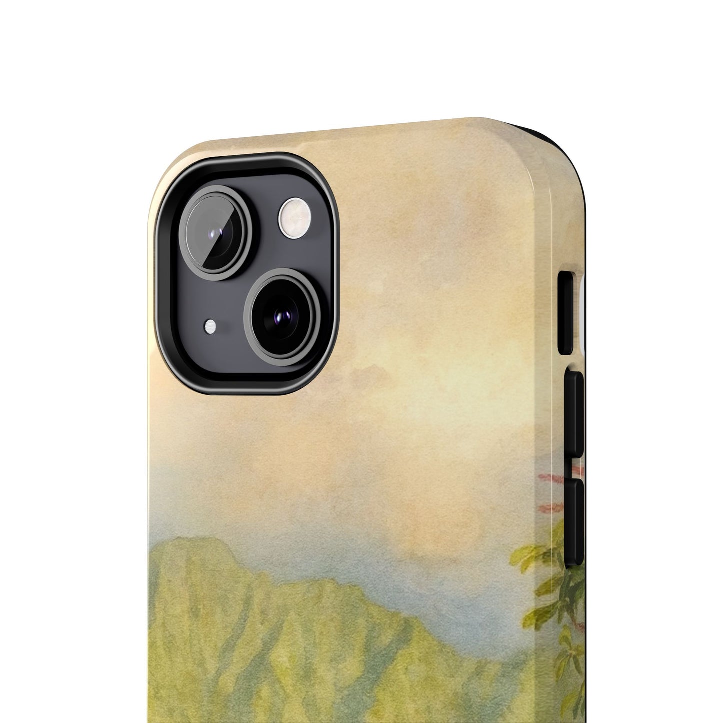 Vintage Tropical Beach - Protective Phone Case