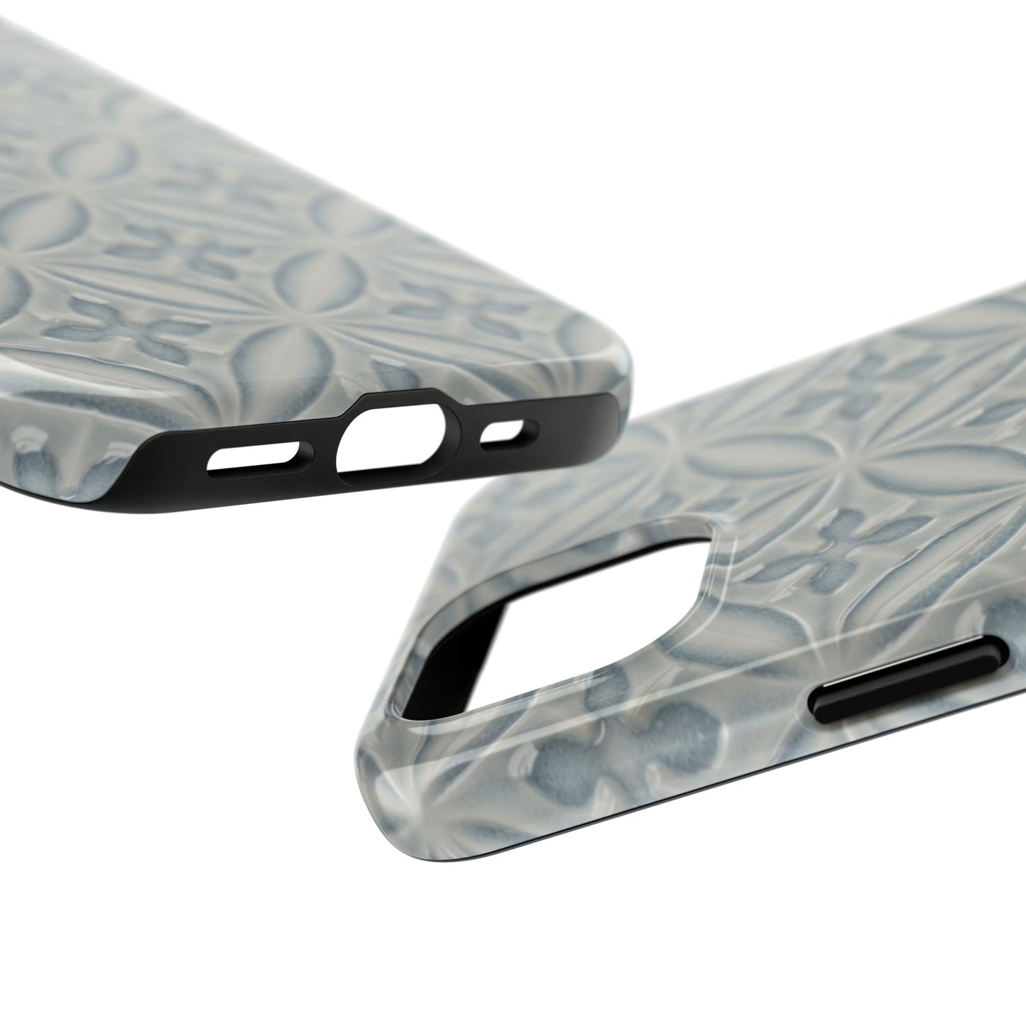 Vintage Blue Tile - Protective Phone Case