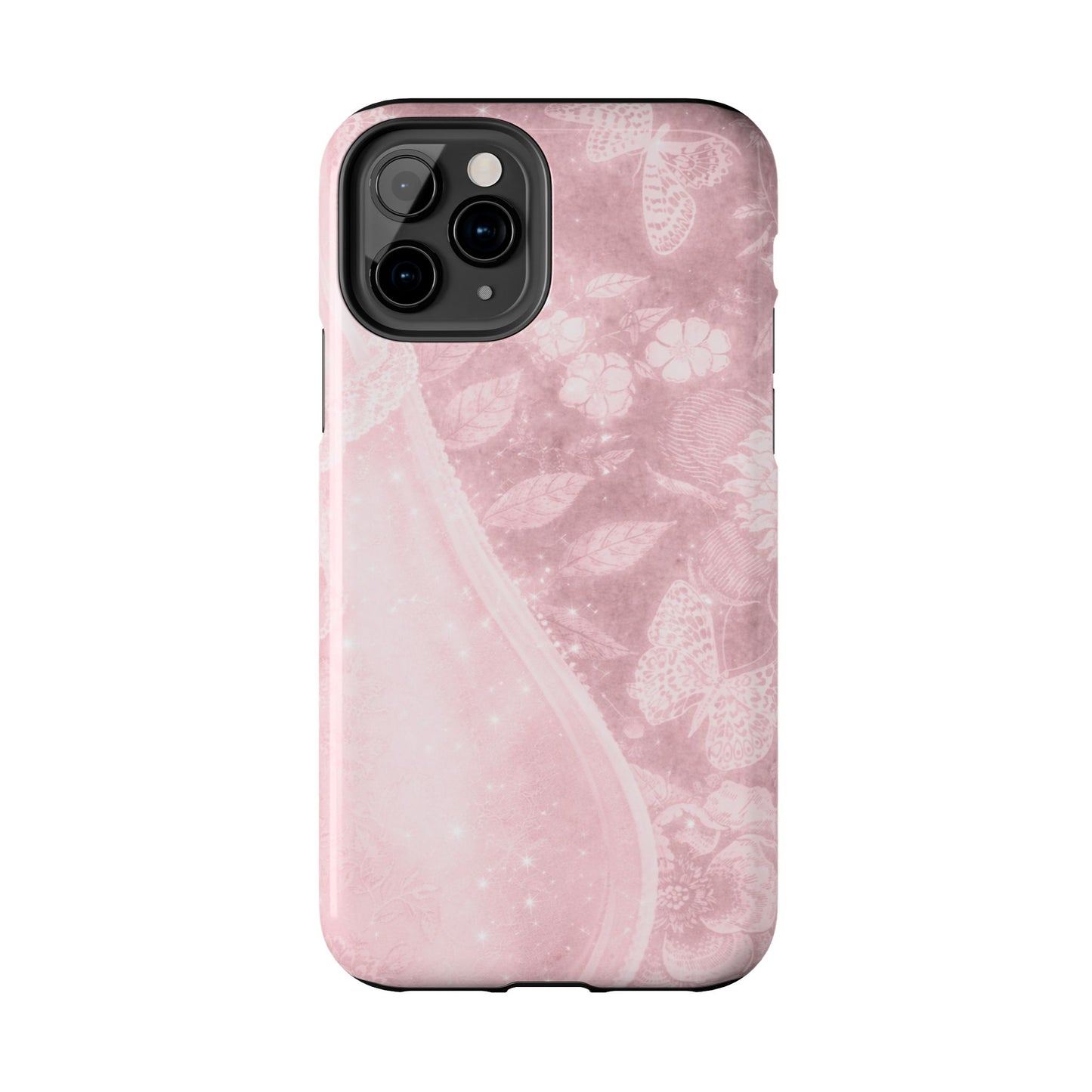 Pink Paisley - Protective Phone Case