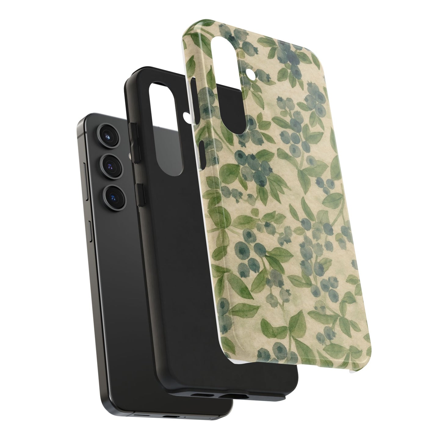 Wild Blueberries - Protective Phone Case