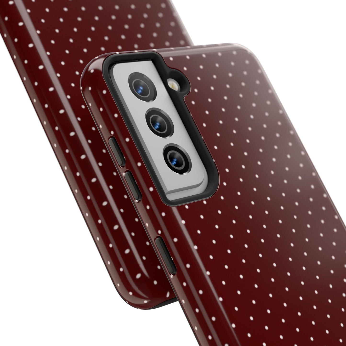 Red Polka Dots - Protective Phone Case