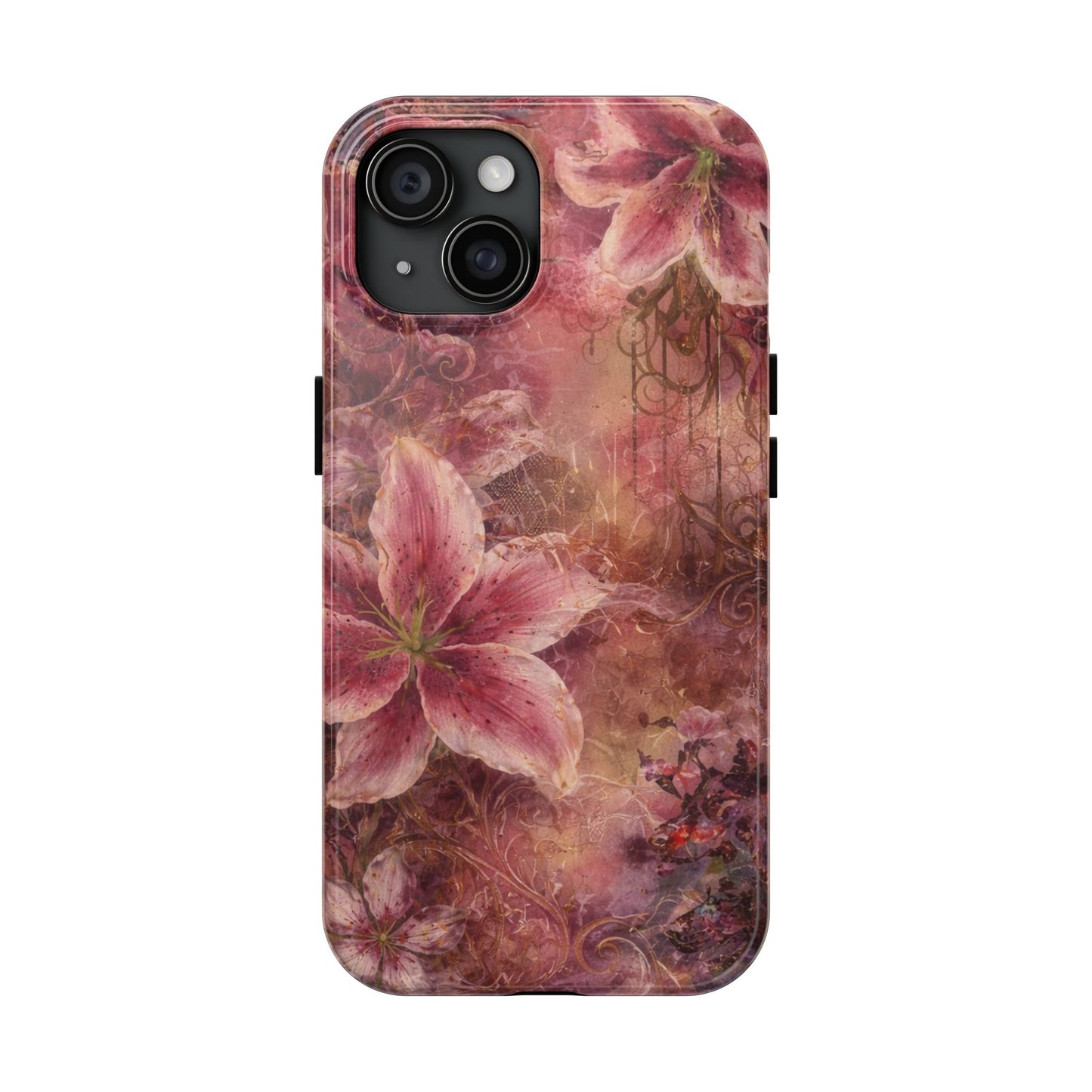 Vintage Lily - Protective Phone Case