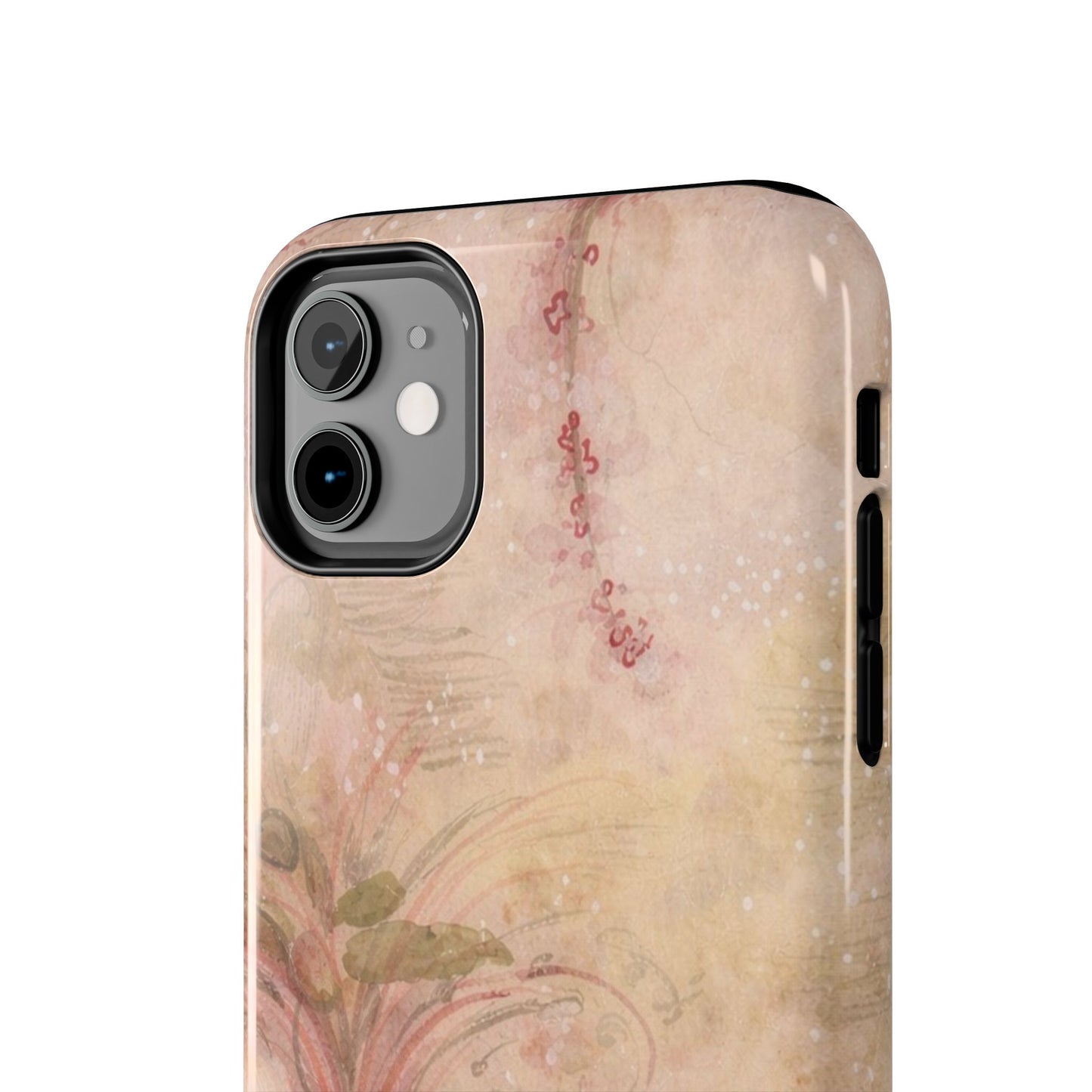 Antique Watercolor Floral - Protective Phone Case