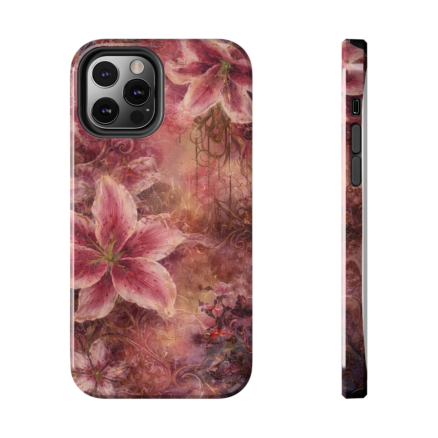 Vintage Lily - Protective Phone Case