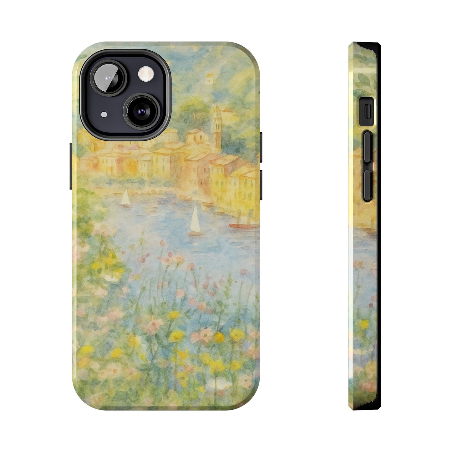 Mediterranean Seaside - Protective Phone Case
