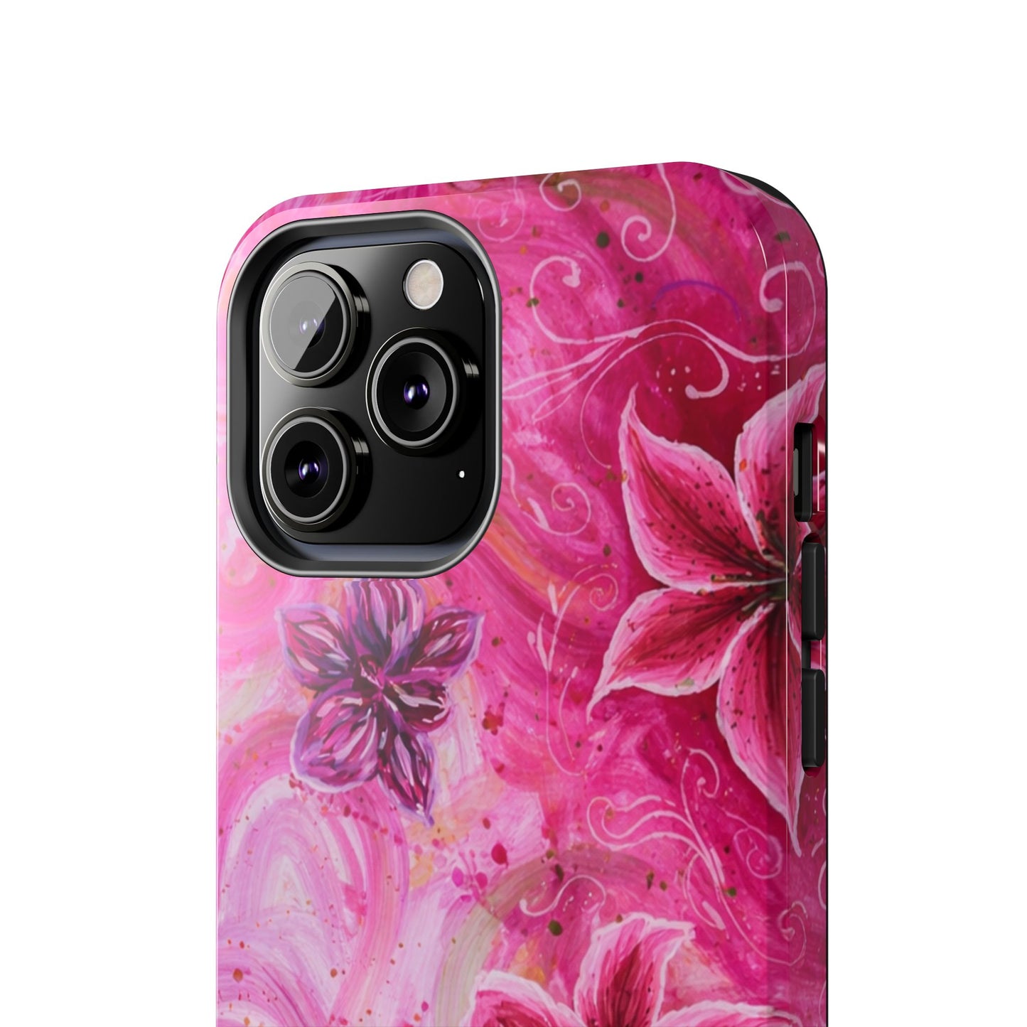 Watercolor Hibiscus - Protective Phone Case