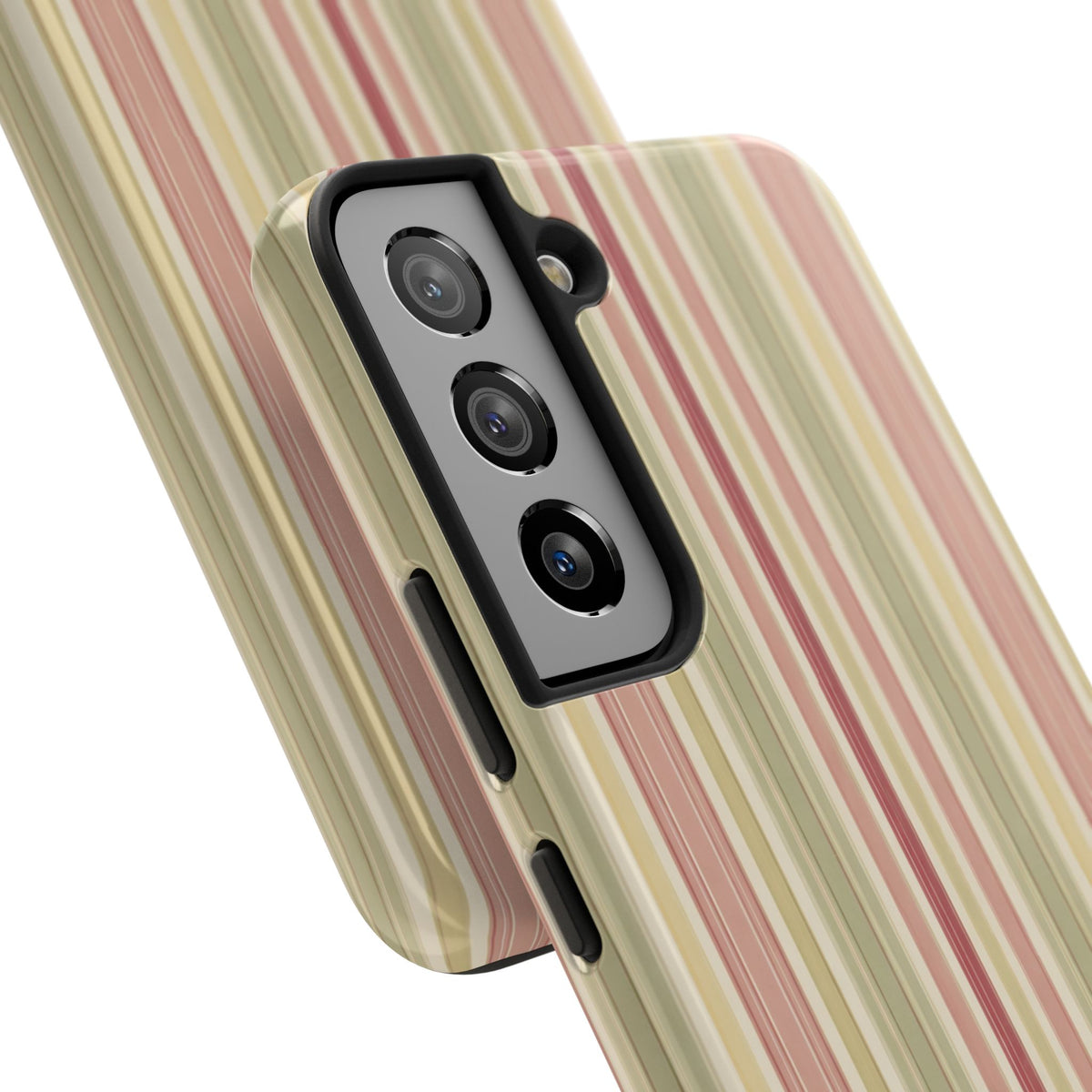 Rosewood Stripe - Protective Phone Case