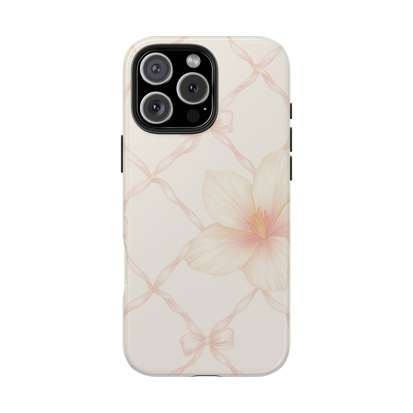 Bows and Botanical - Protective Phone Case