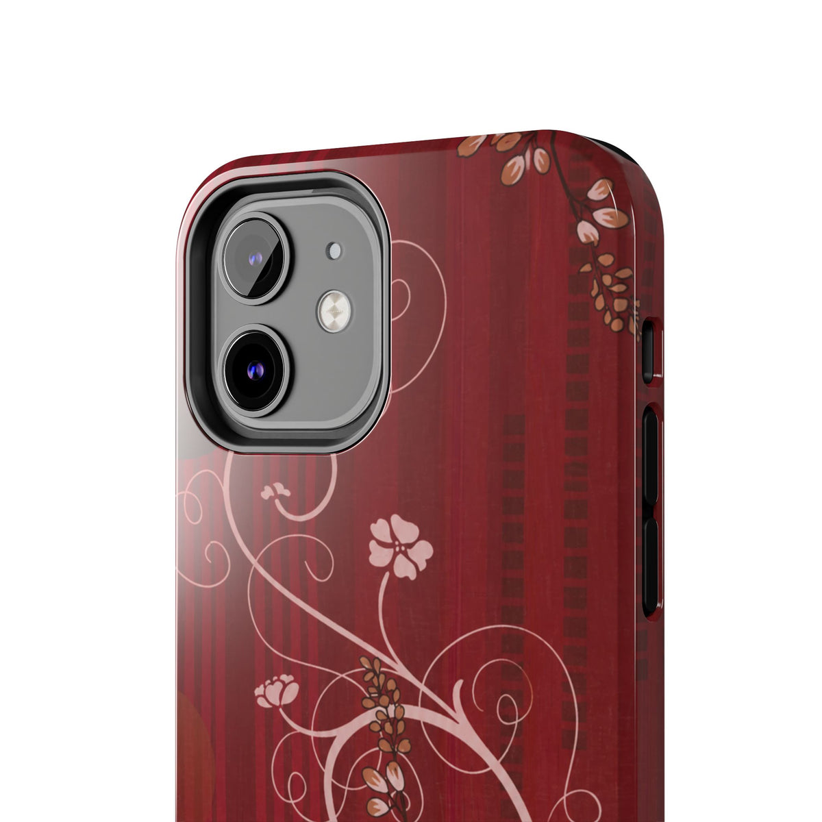 Crimson Bloom - Protective Phone Case