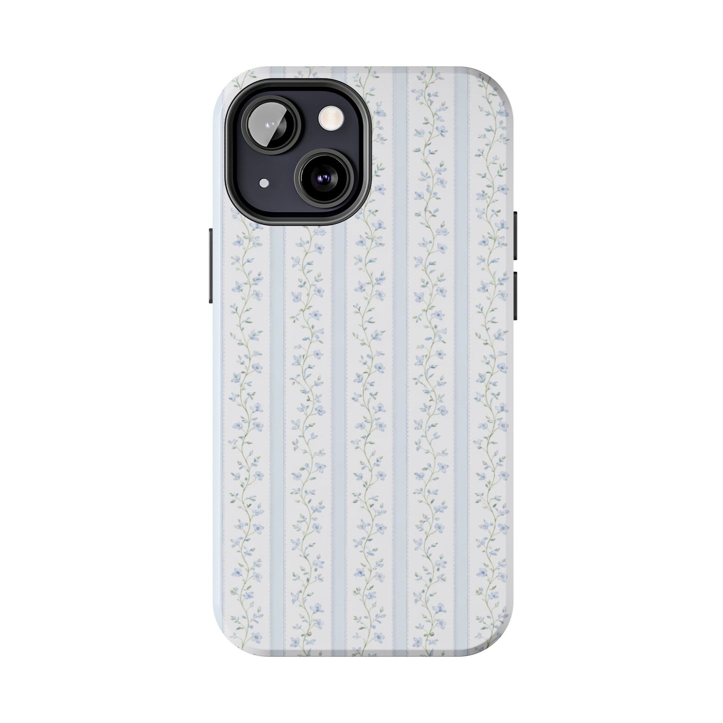 Vintage Blue Vine - Protective Phone Case