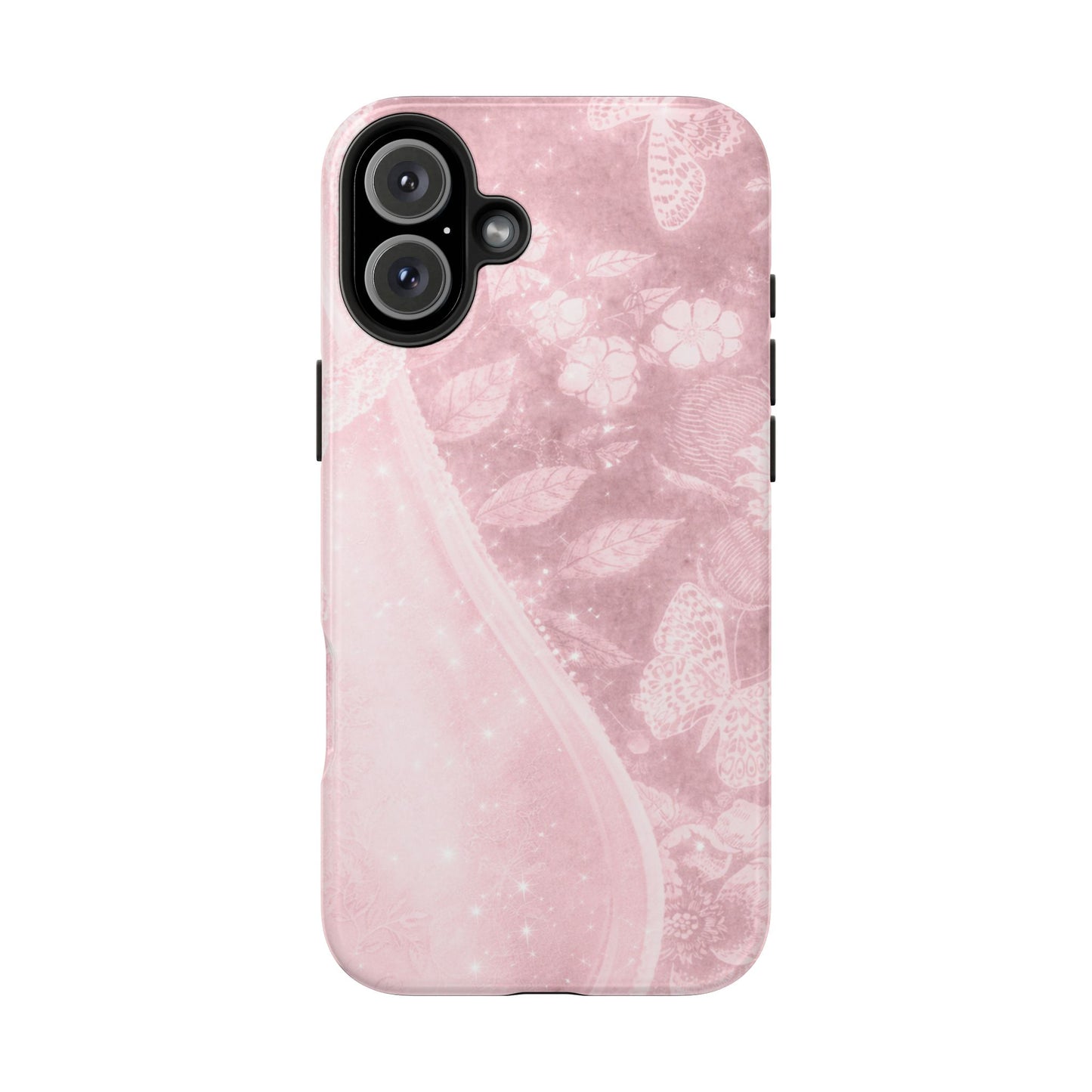 Pink Paisley - Protective Phone Case