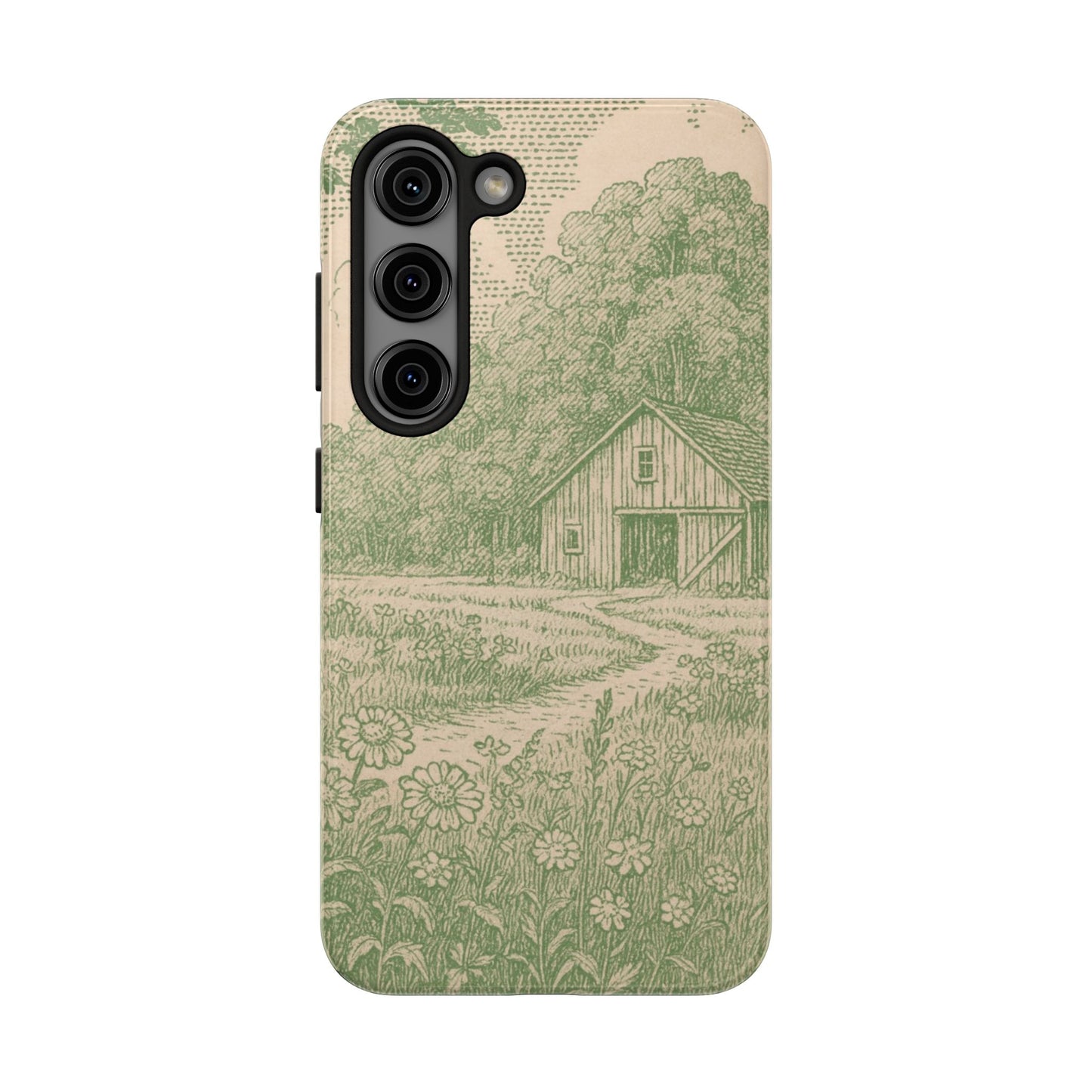 Barn Meadow - Protective Phone Case