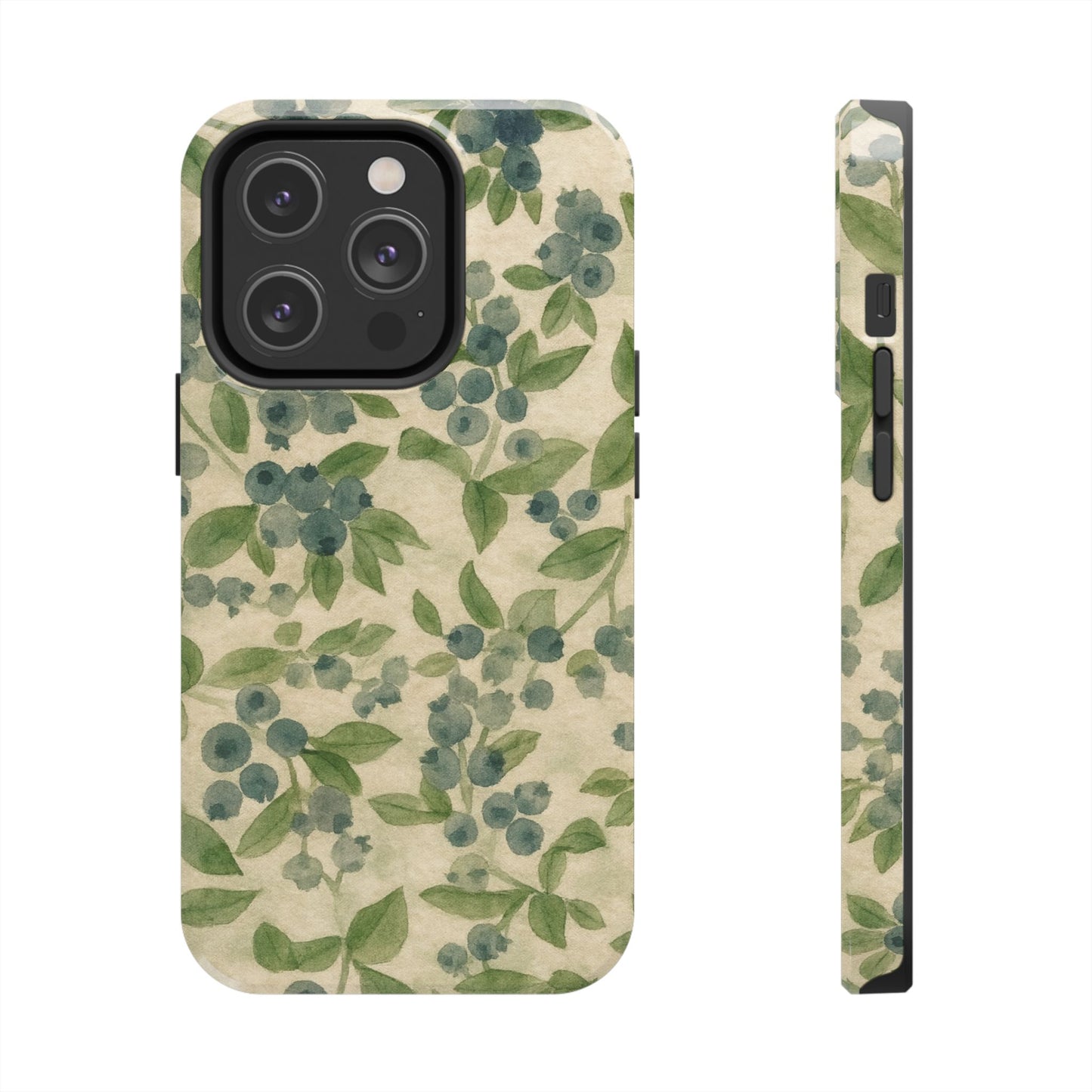 Wild Blueberries - Protective Phone Case