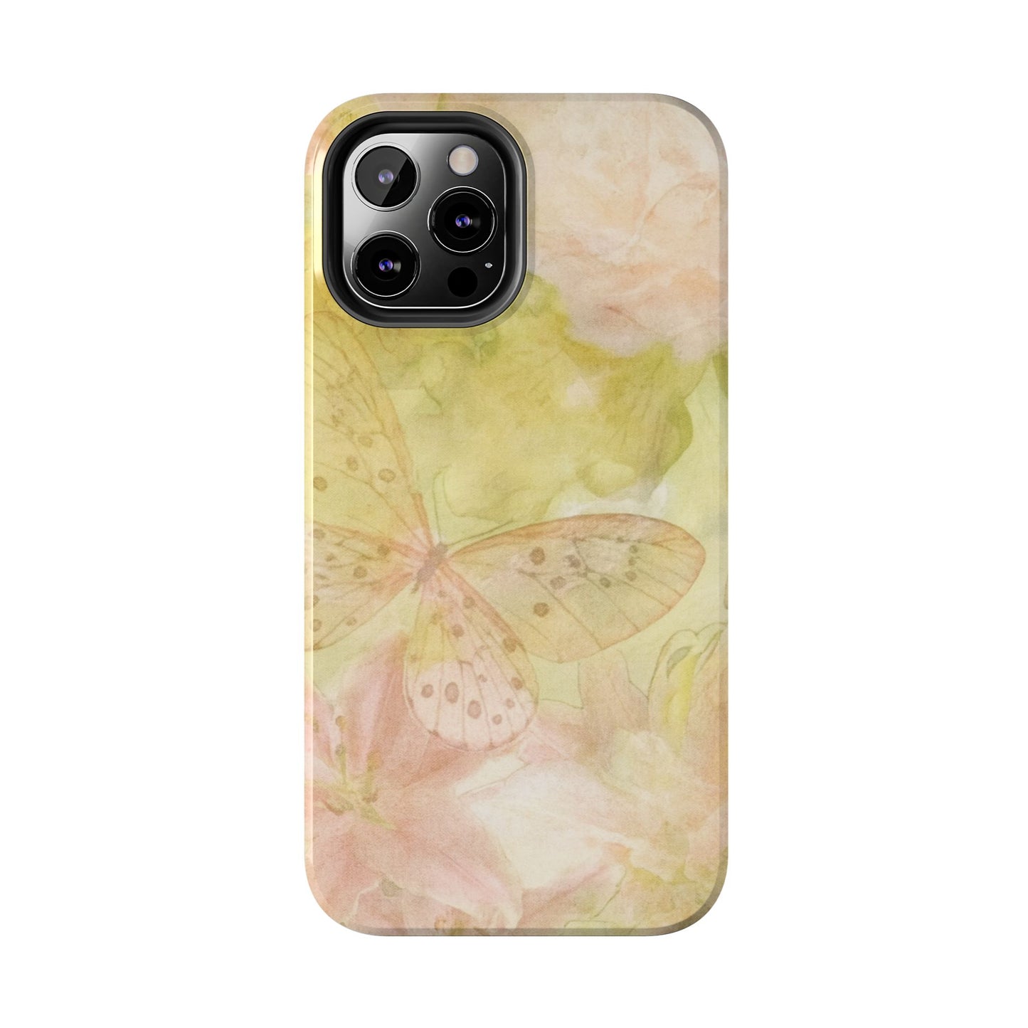 Rose Butterfly - Protective Phone Case