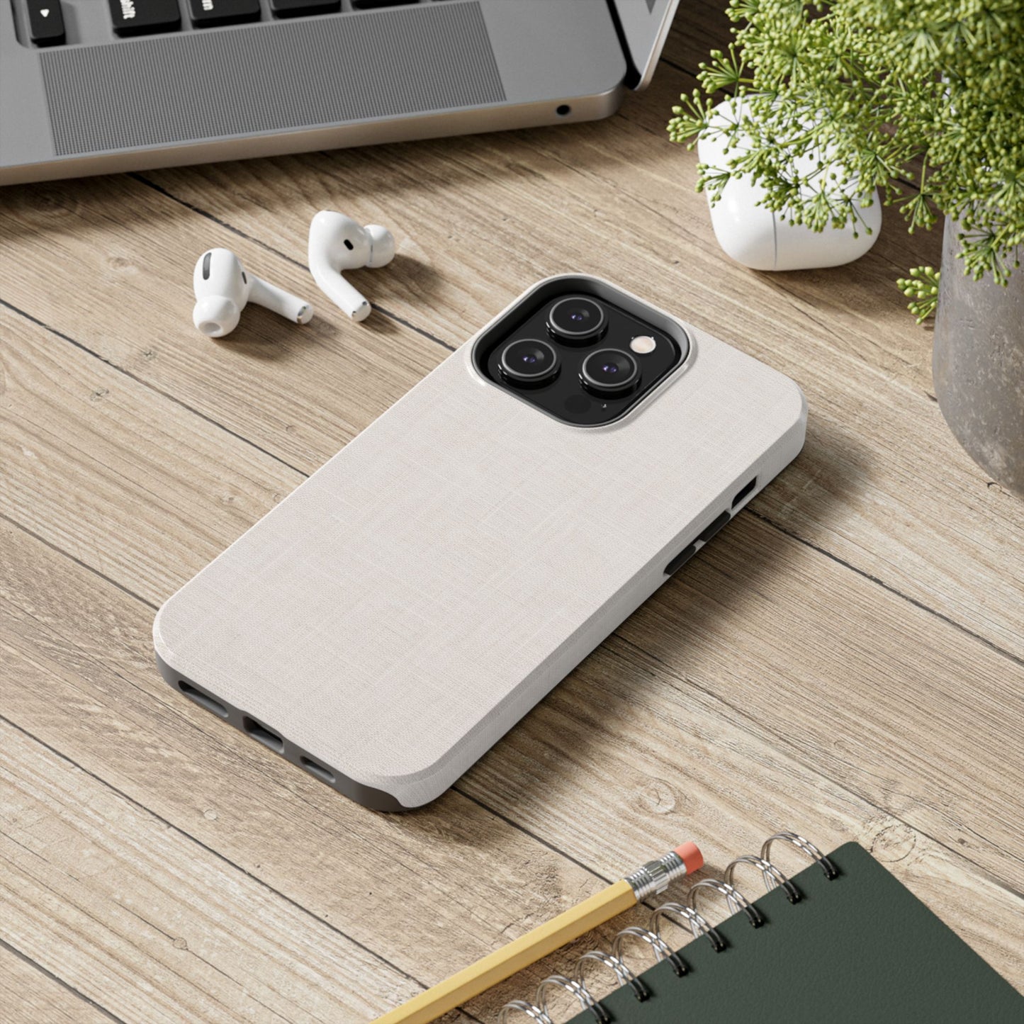 Simple Linen - Protective Phone Case