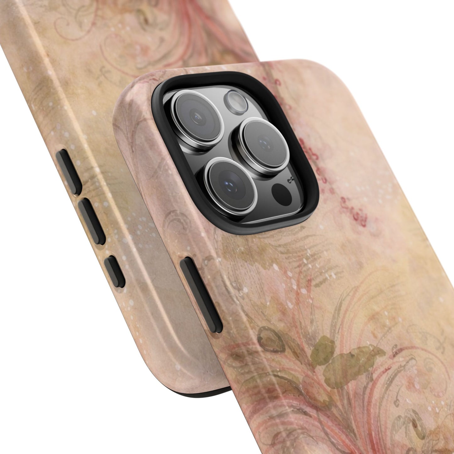 Antique Watercolor Floral - Protective Phone Case