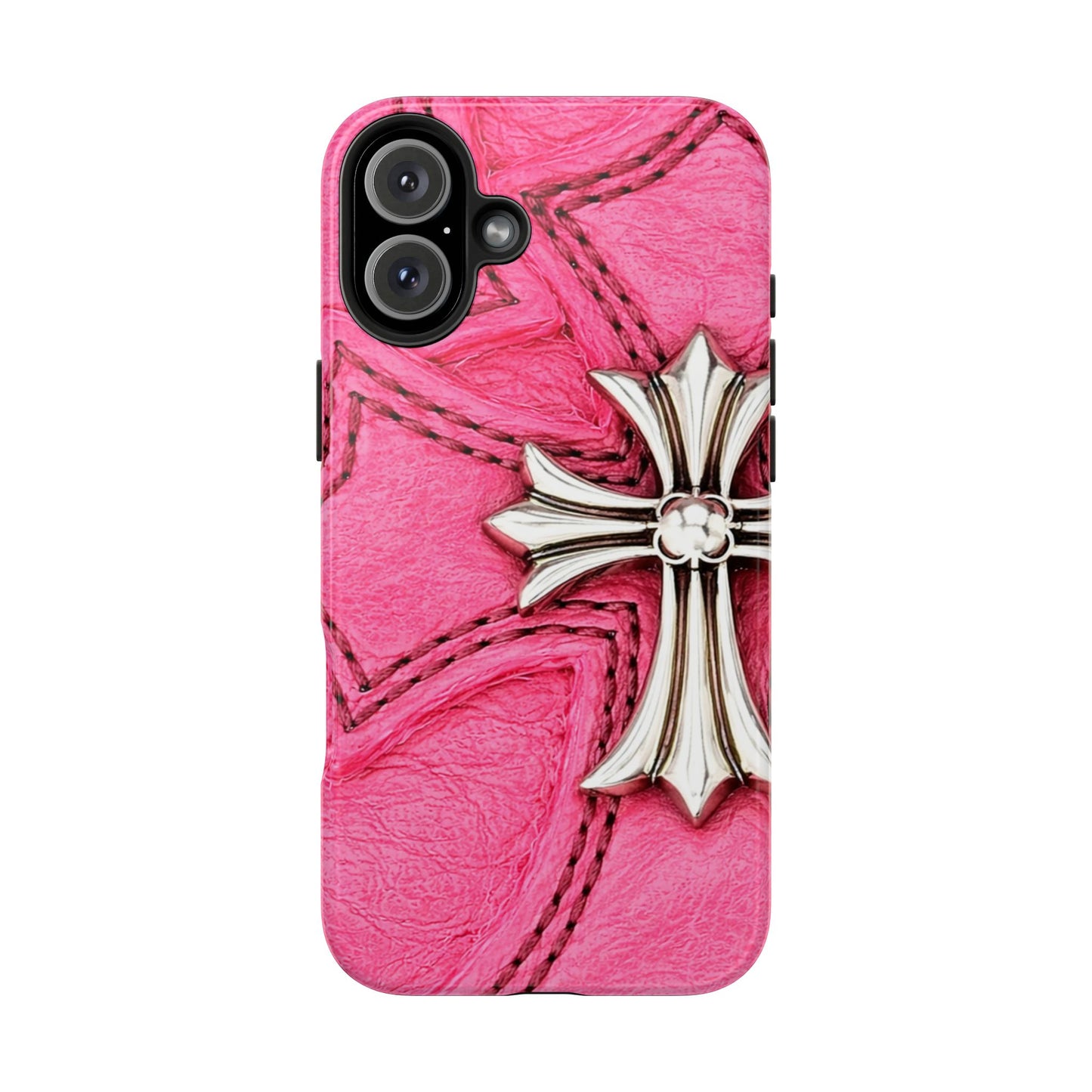 Pink Cross - Protective Phone Case