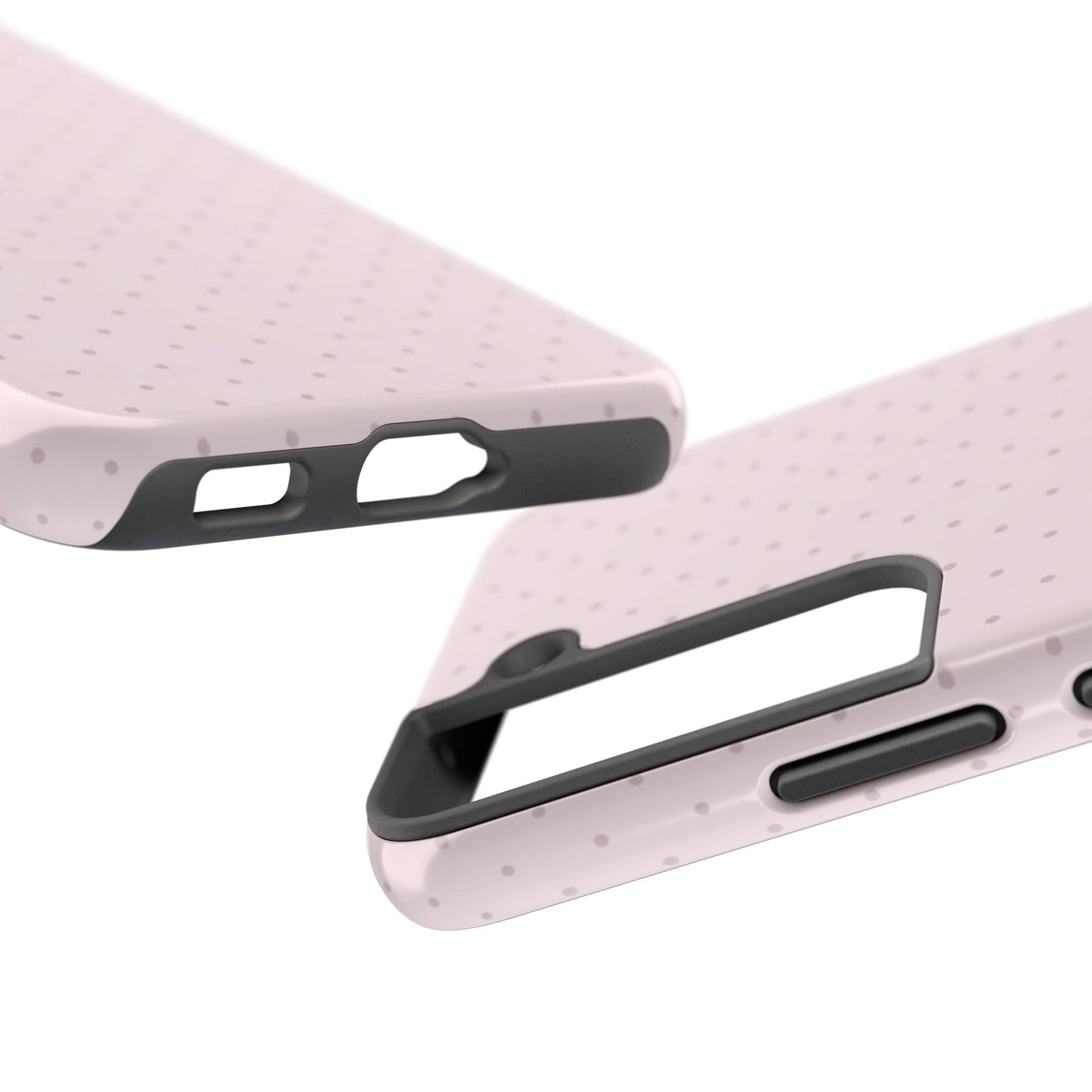 Blush Pink Polka Dot - Protective Phone Case