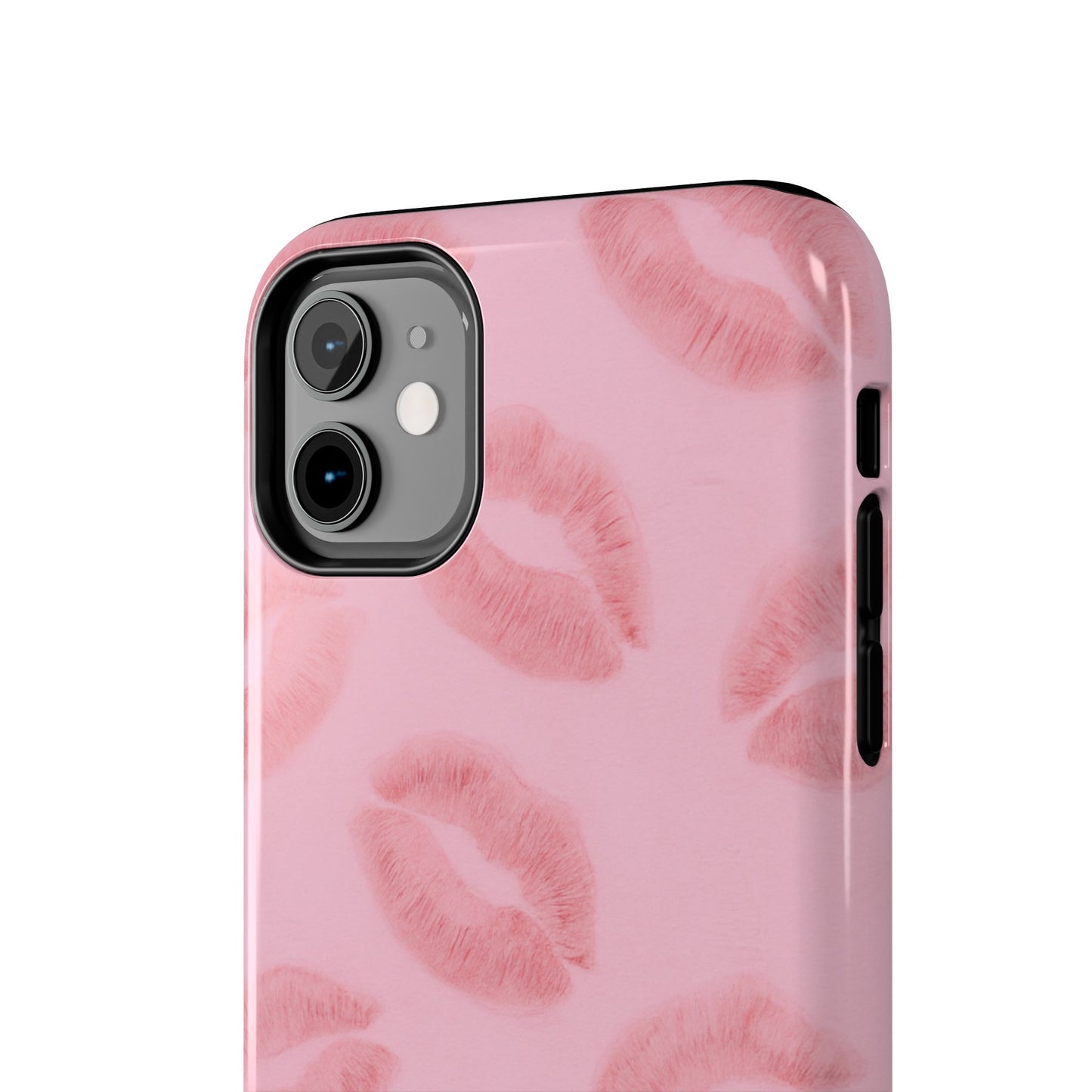 Pink Rosy Kisses - Protective Phone Case
